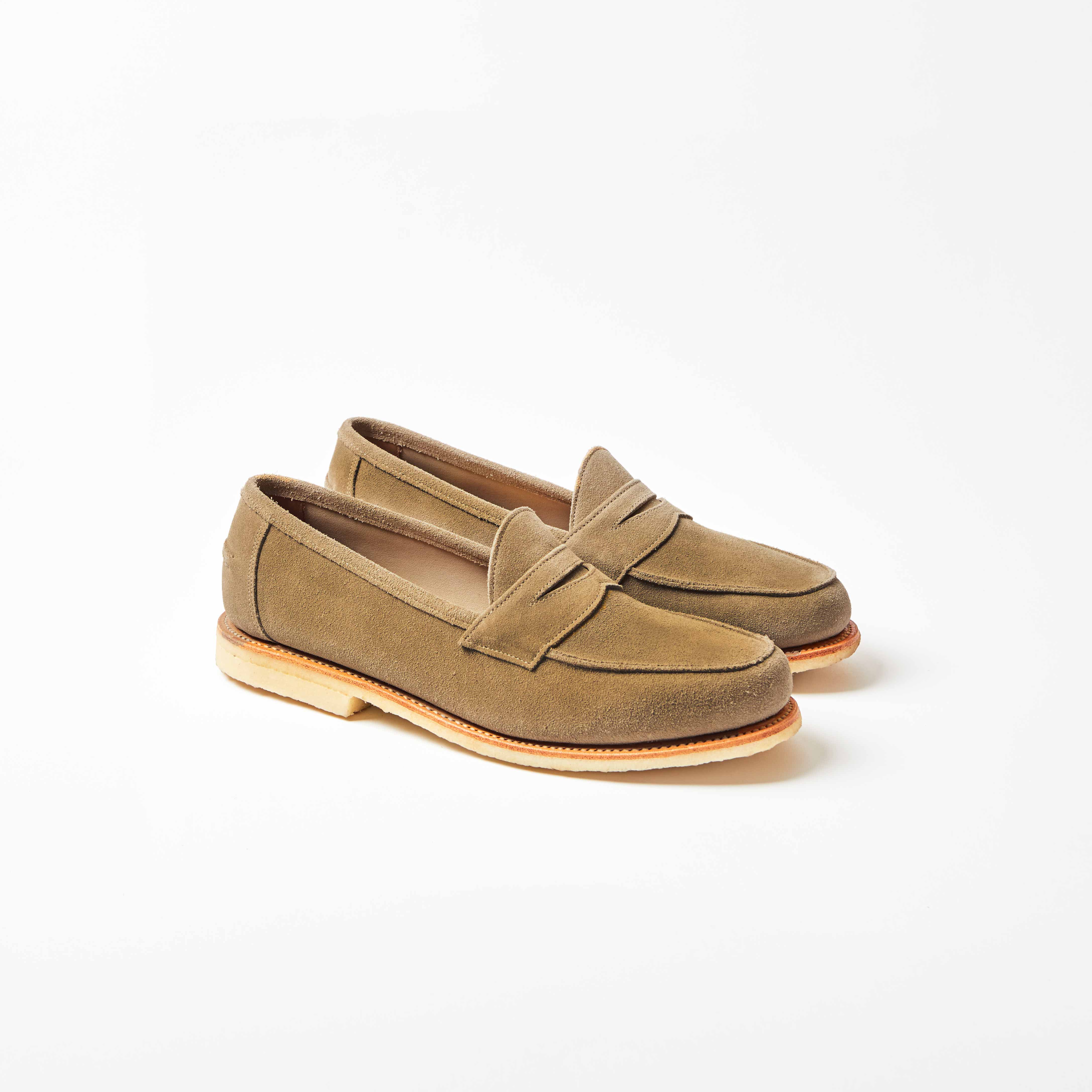 Edwin Milkshake Reverse Suede Penny Loafer