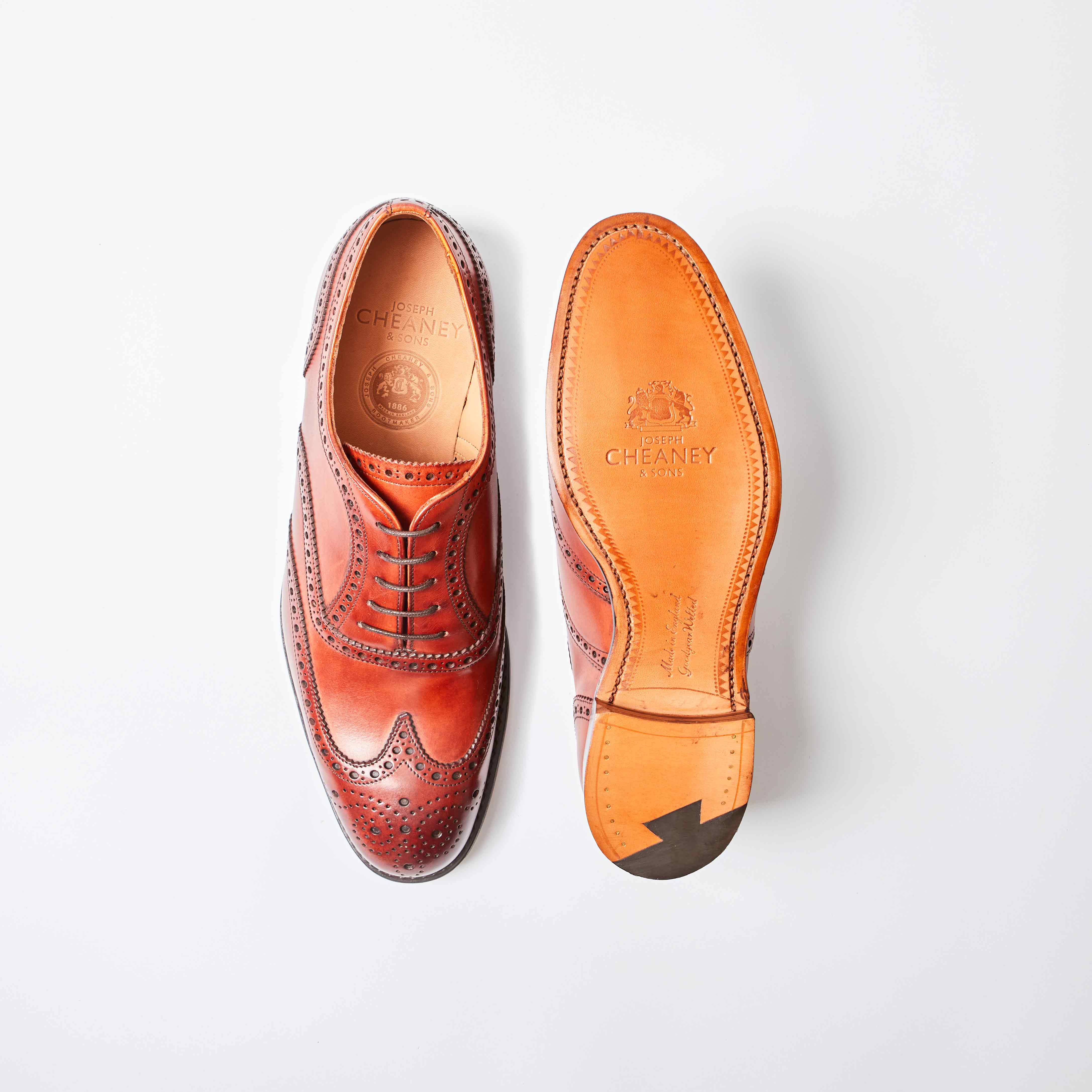 Arthur III Dark Leaf Oxford Brogues