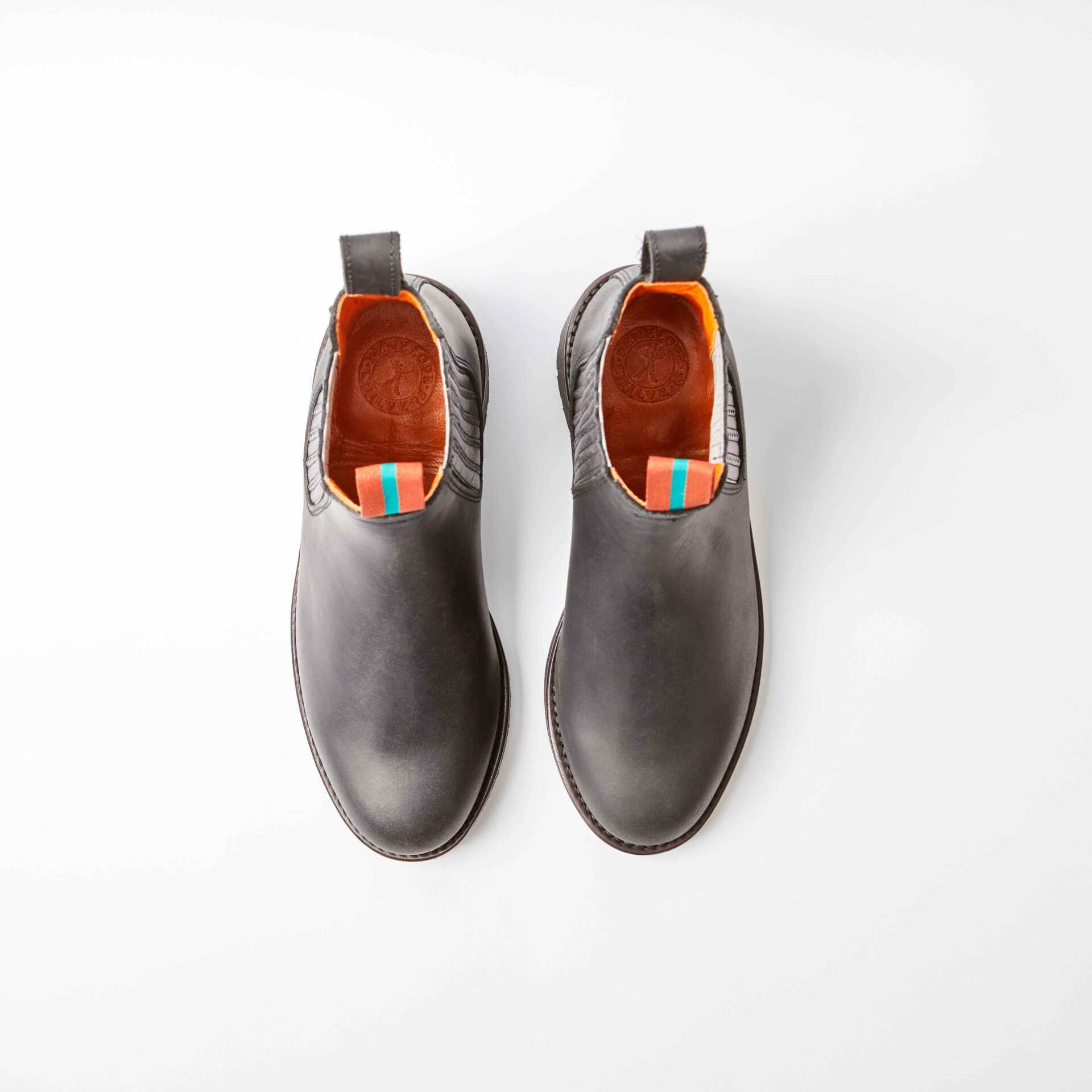 Oscar Black Leather Chelsea Boot