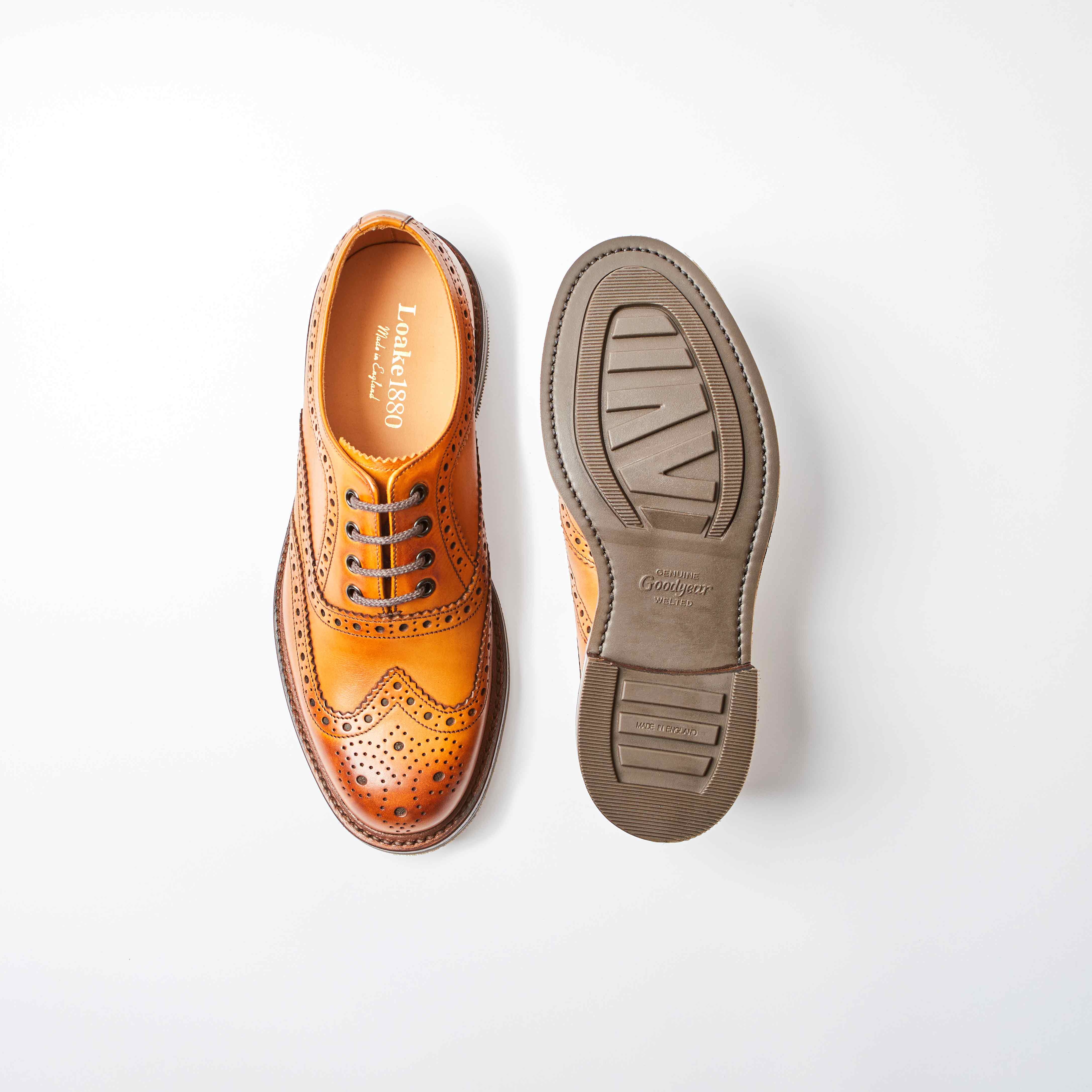 Edward Tan Brogue Shoe