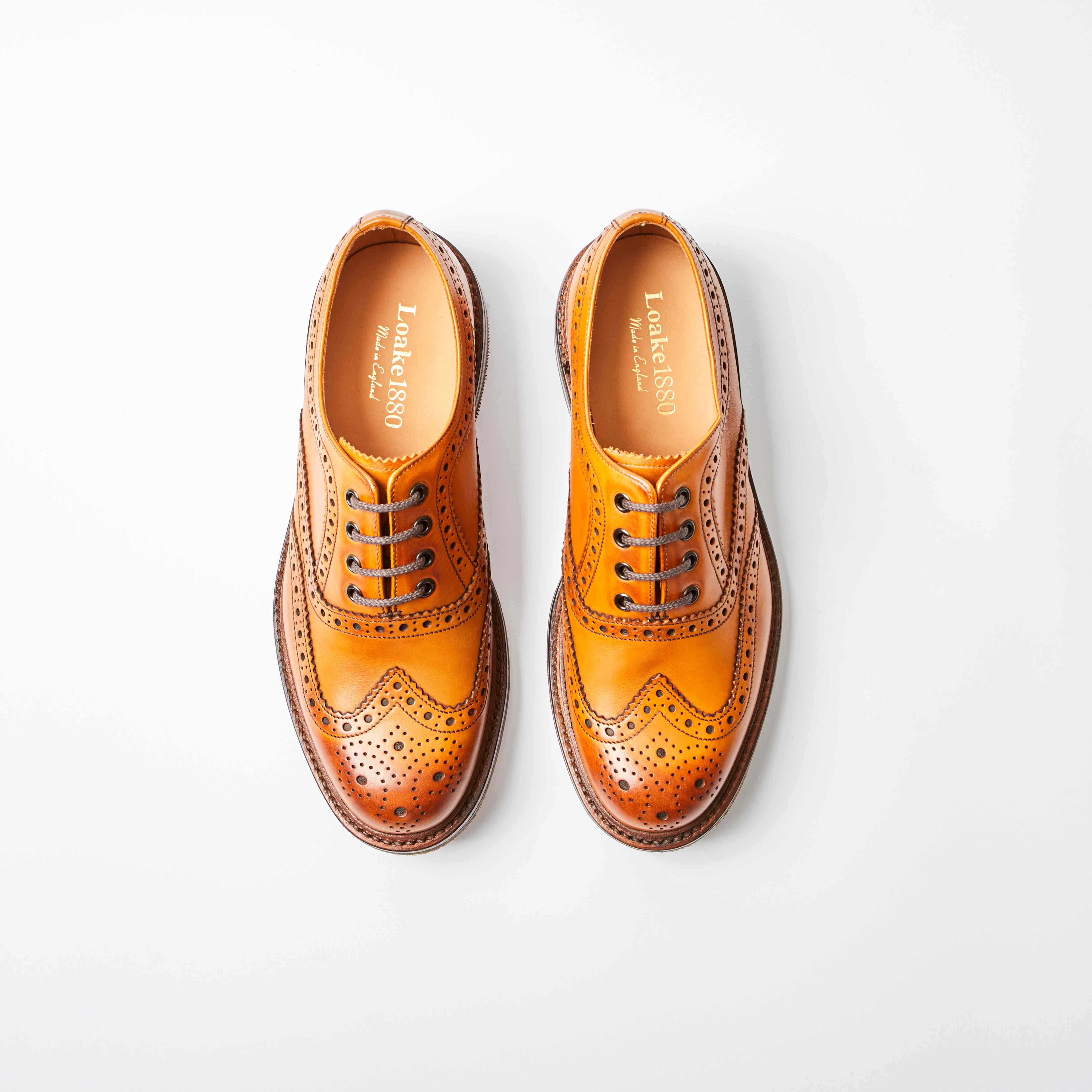 Edward Tan Brogue Shoe