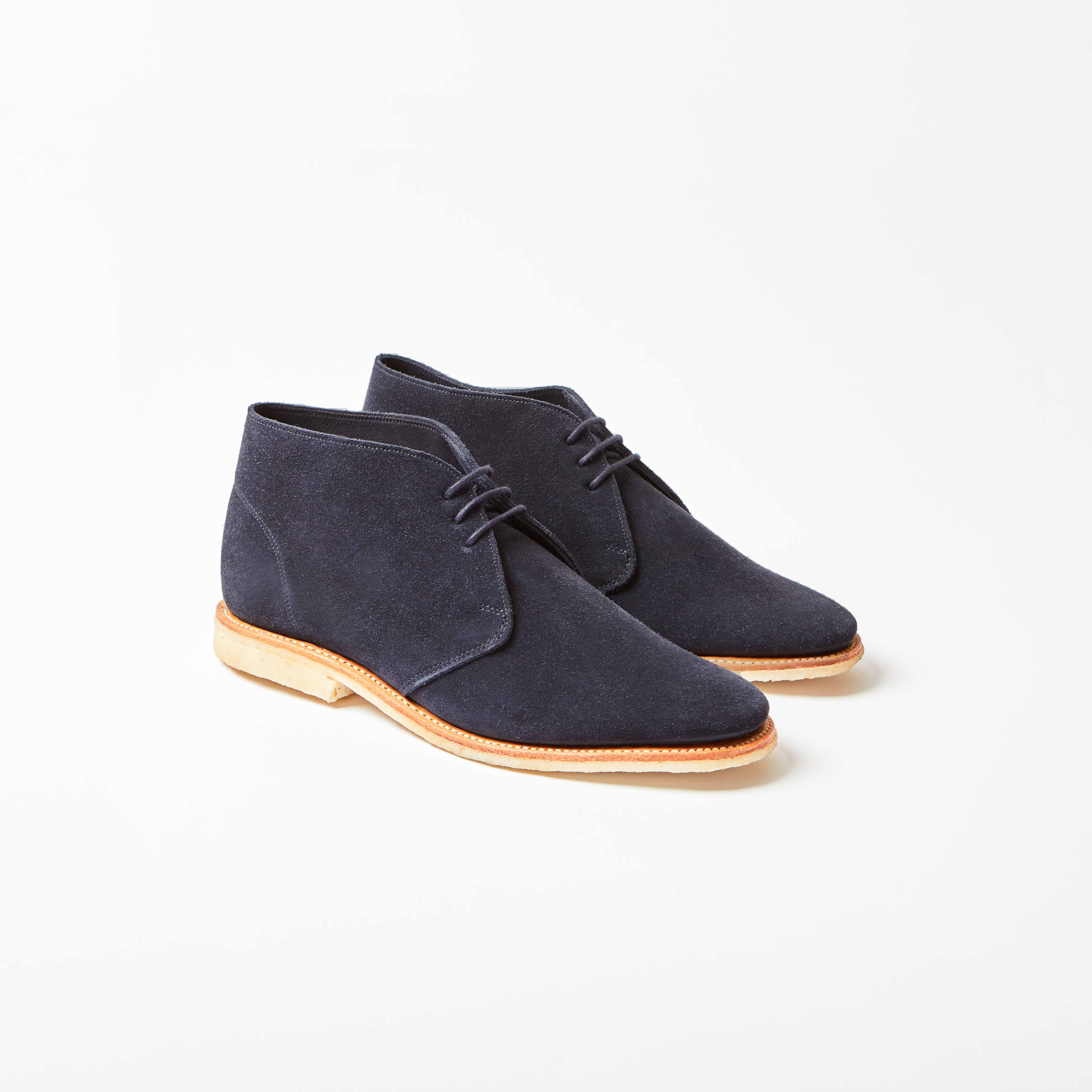 Marvin Ocean Reverse Suede Chukka Boot