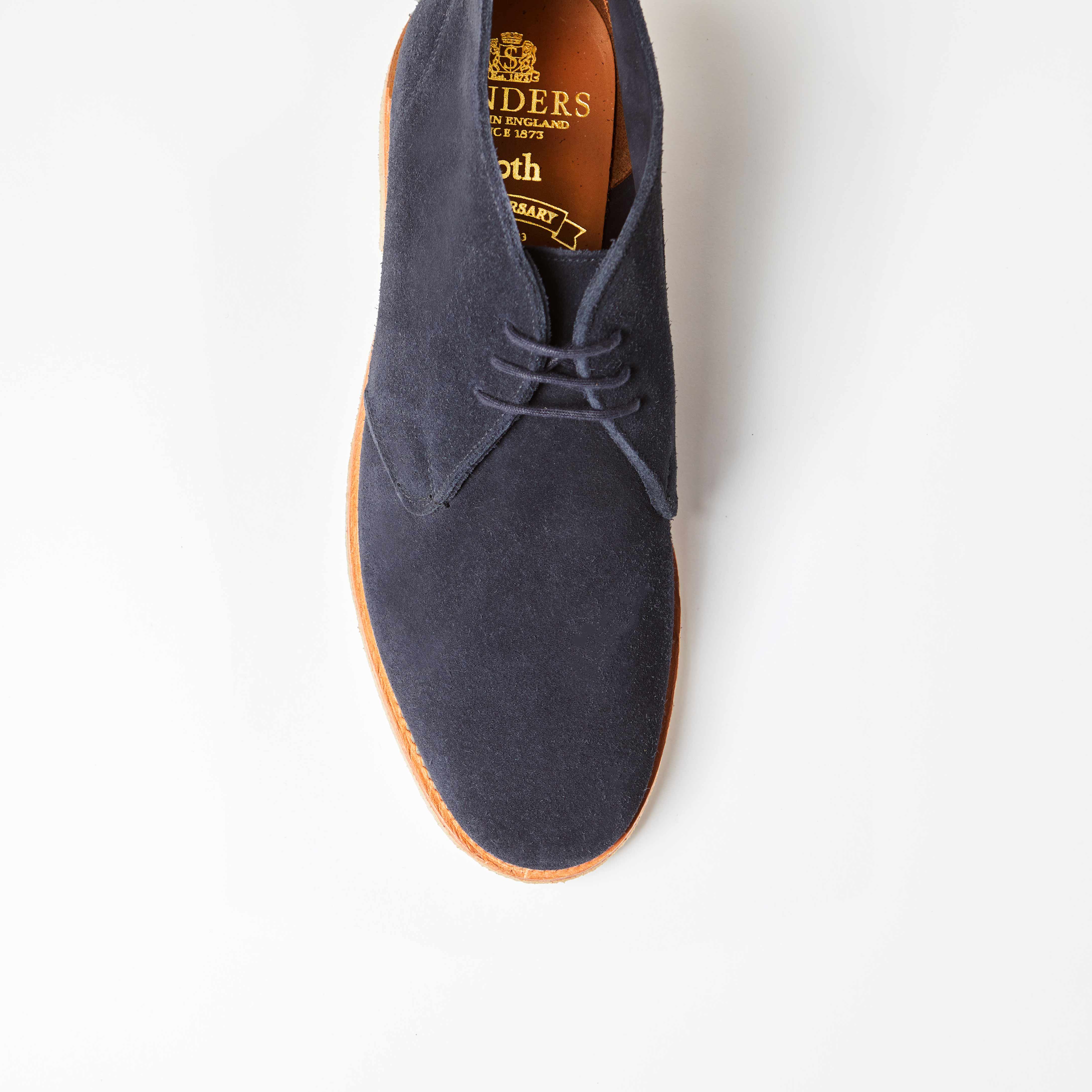 Marvin Ocean Reverse Suede Chukka Boot