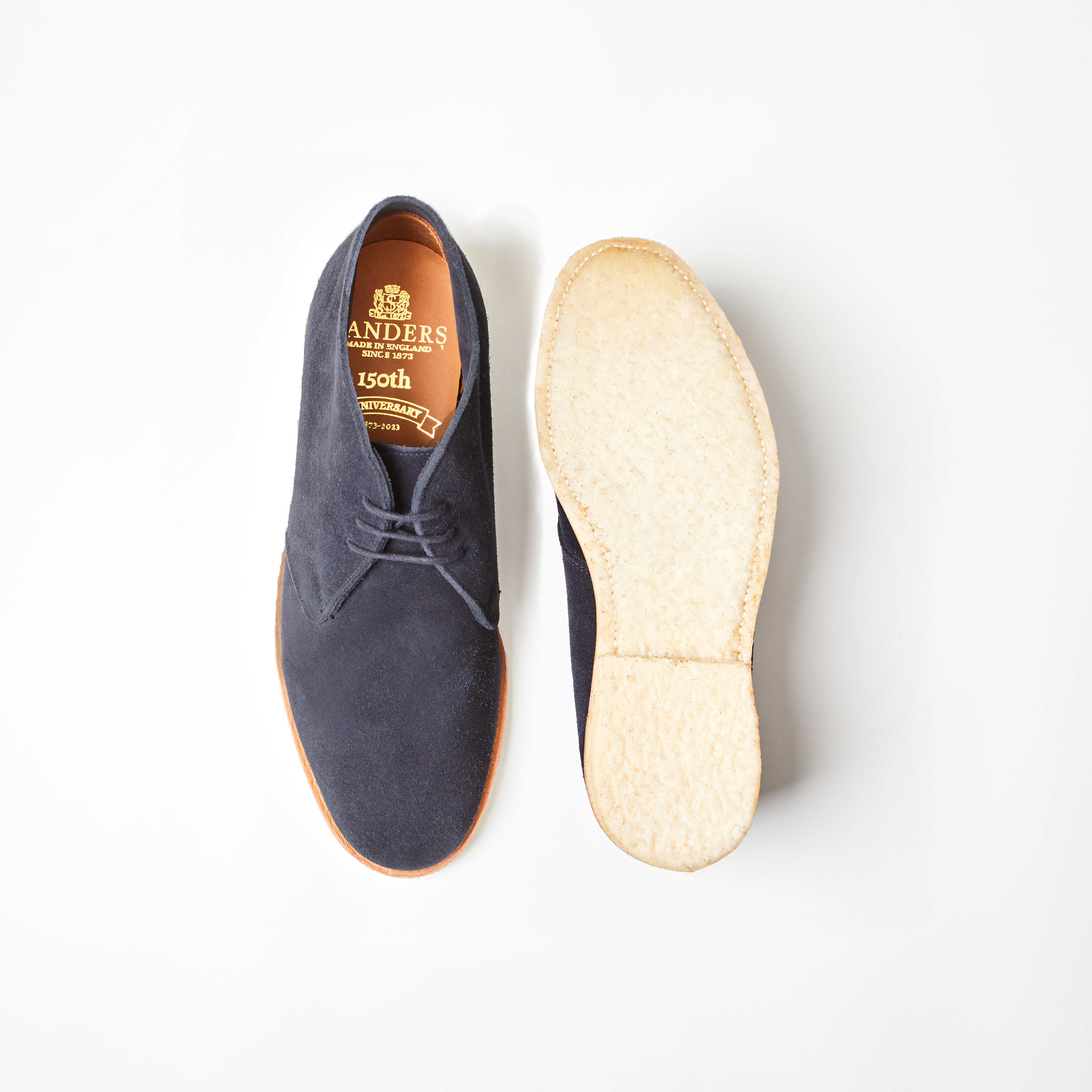 Marvin Ocean Reverse Suede Chukka Boot
