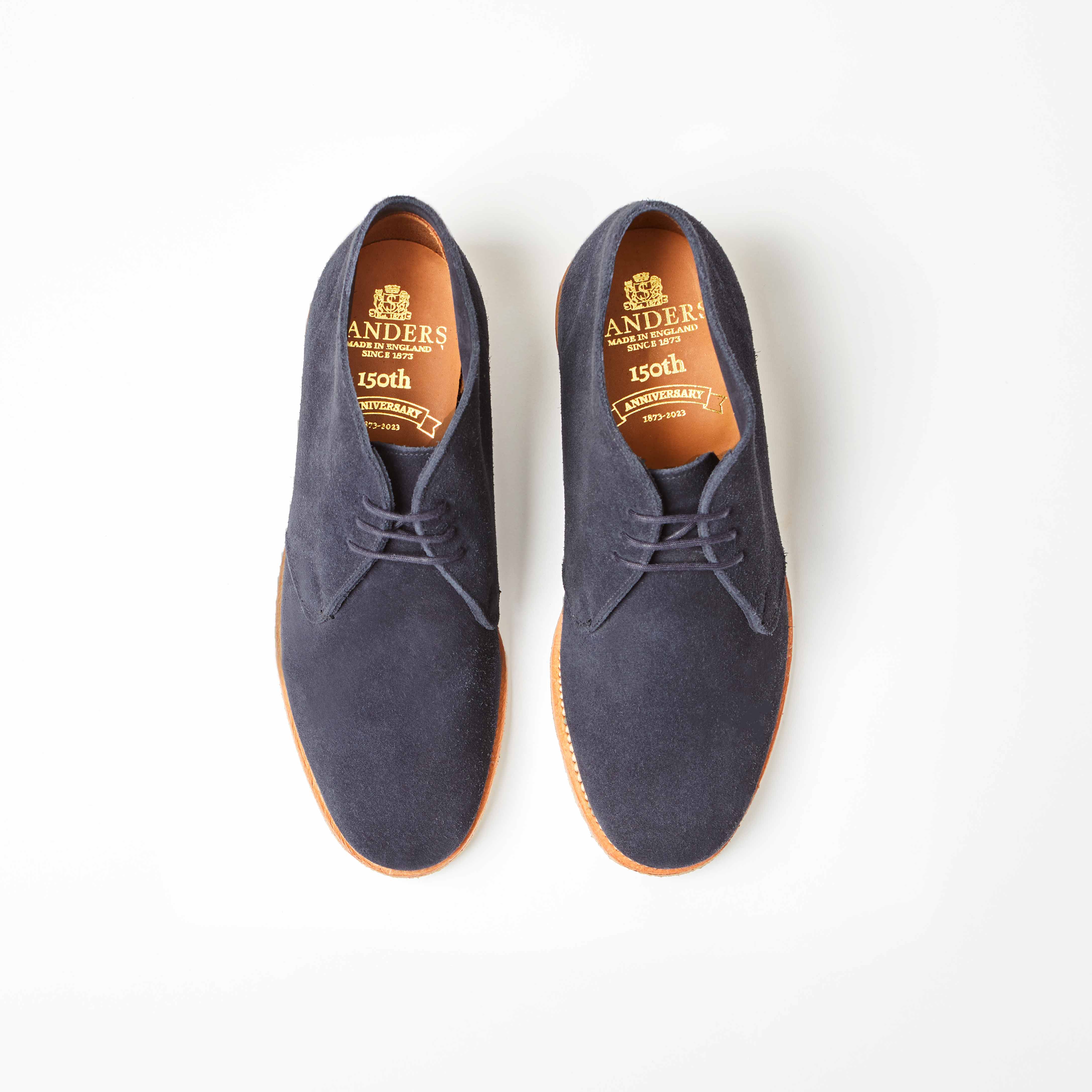 Marvin Ocean Reverse Suede Chukka Boot
