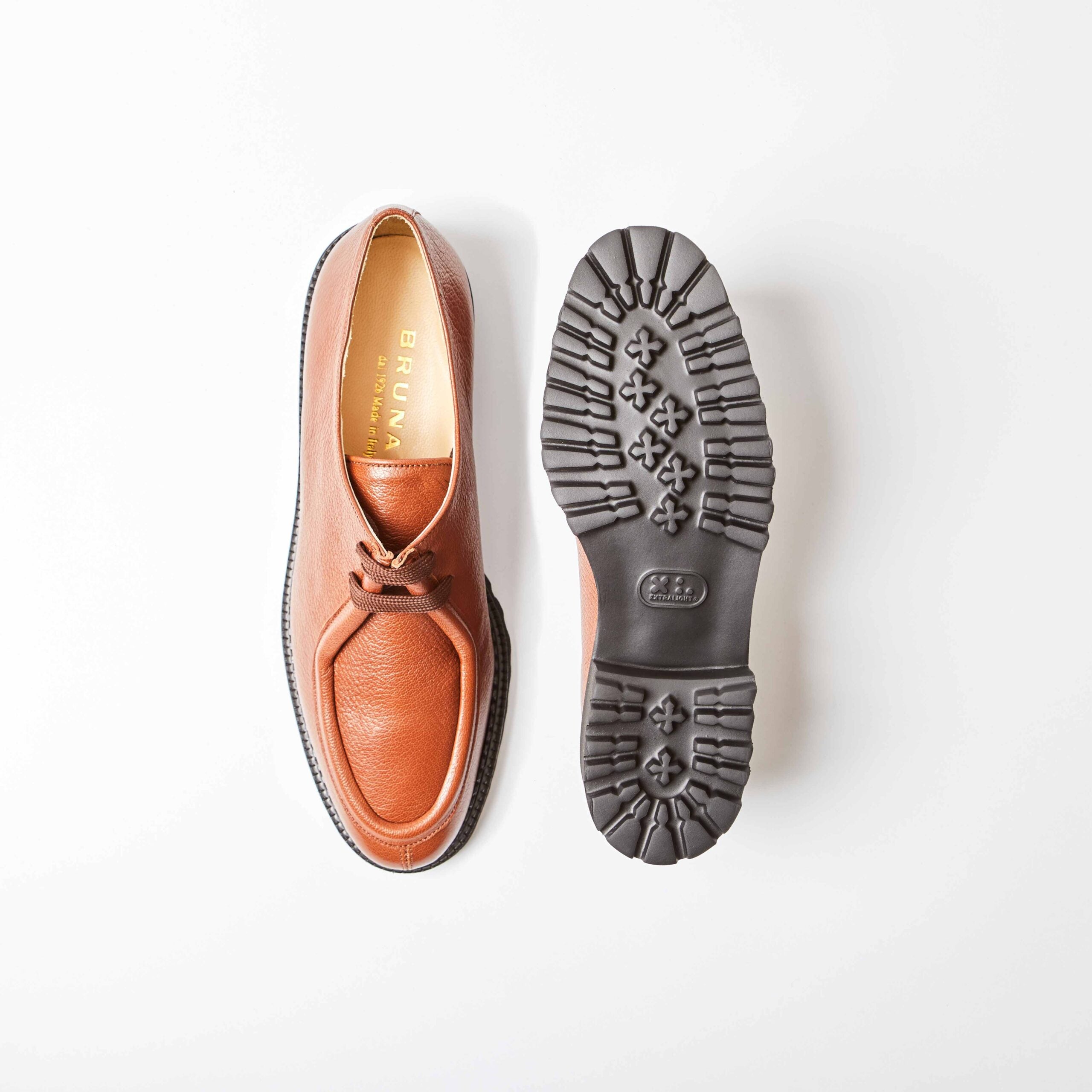 Amalfi Epoque Tabac Brown Leather Shoe