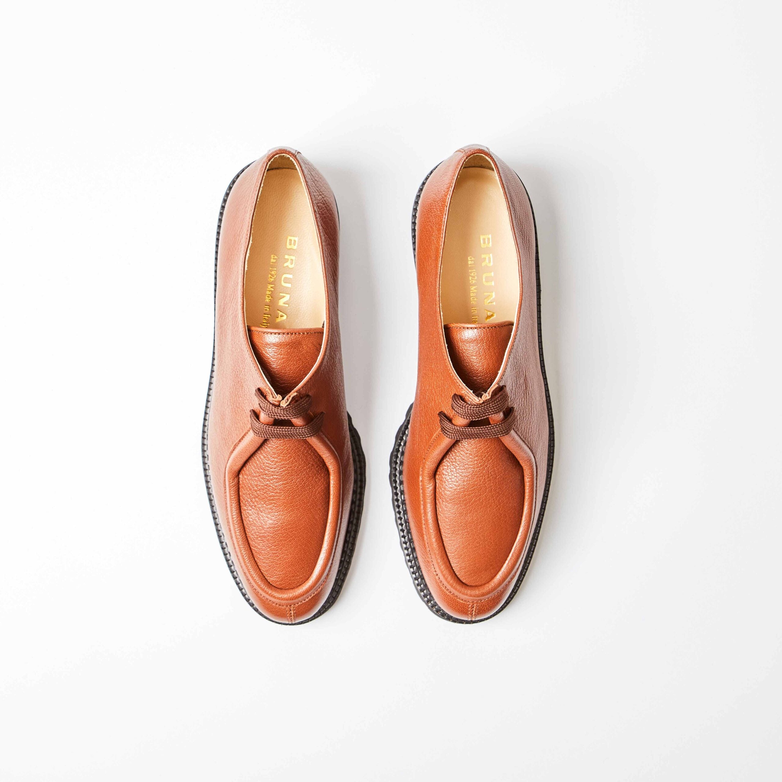 Amalfi Epoque Tabac Brown Leather Shoe