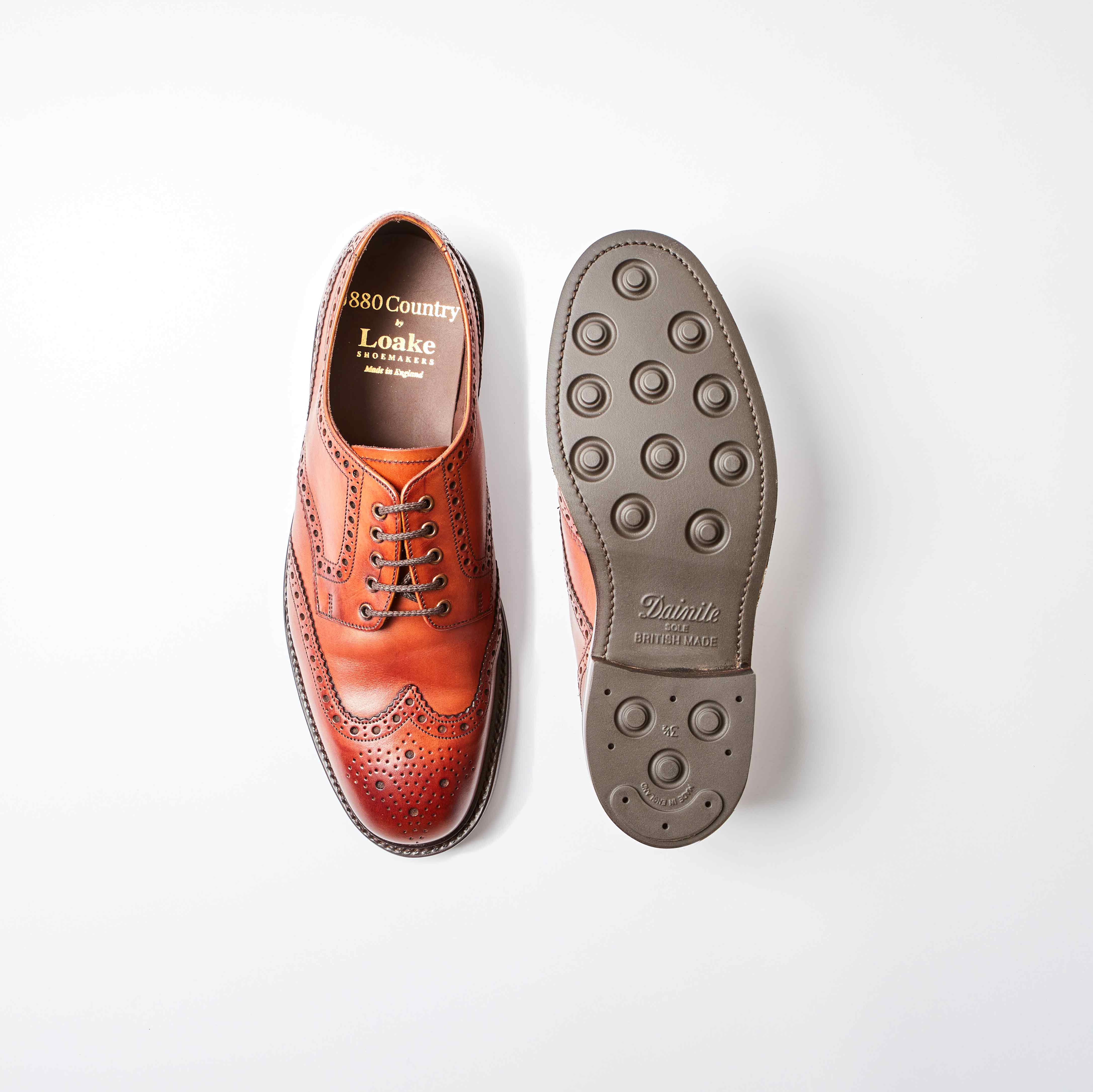Chester Mahogany Brogues