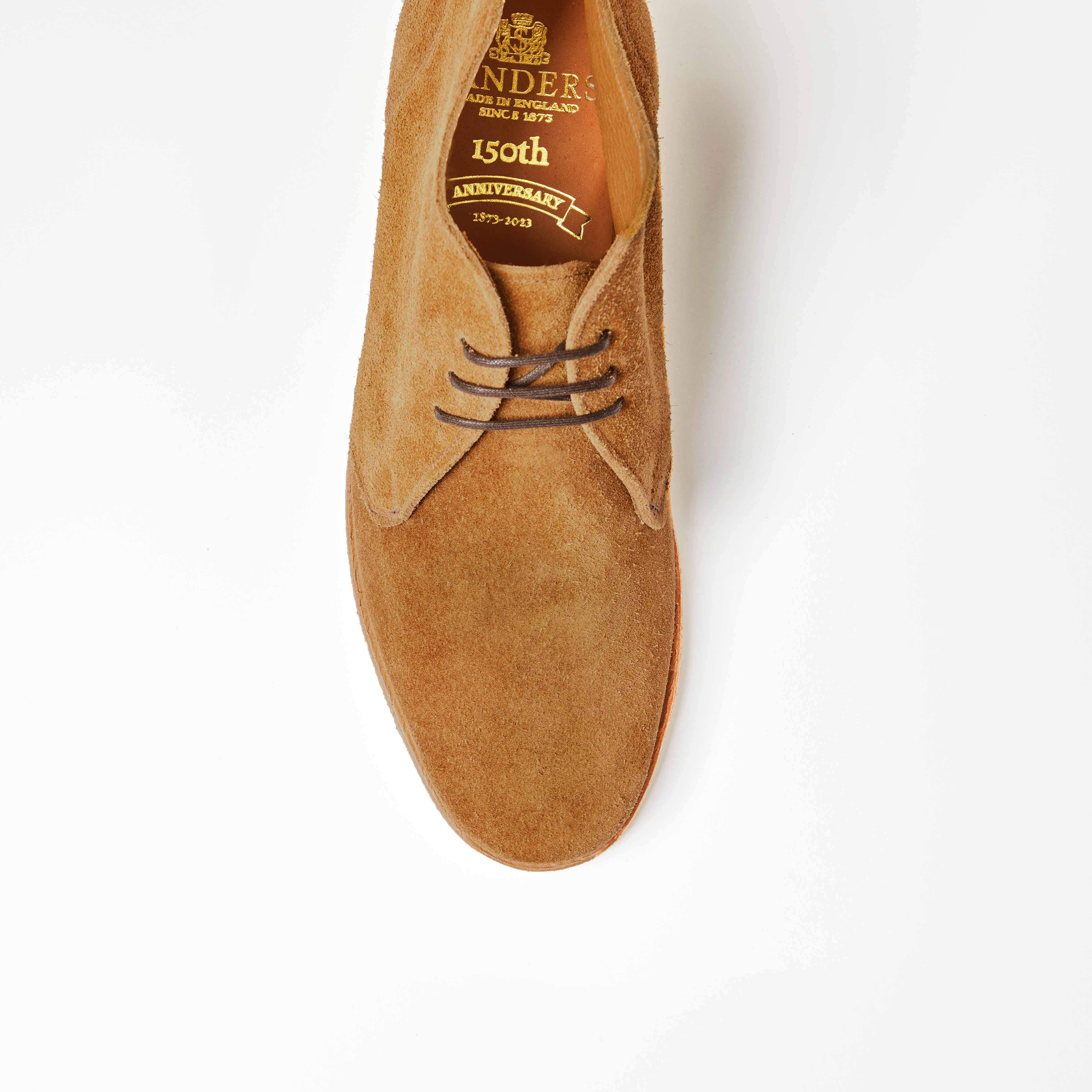 Marvin Tobacco Reverse Suede Chukka Boot
