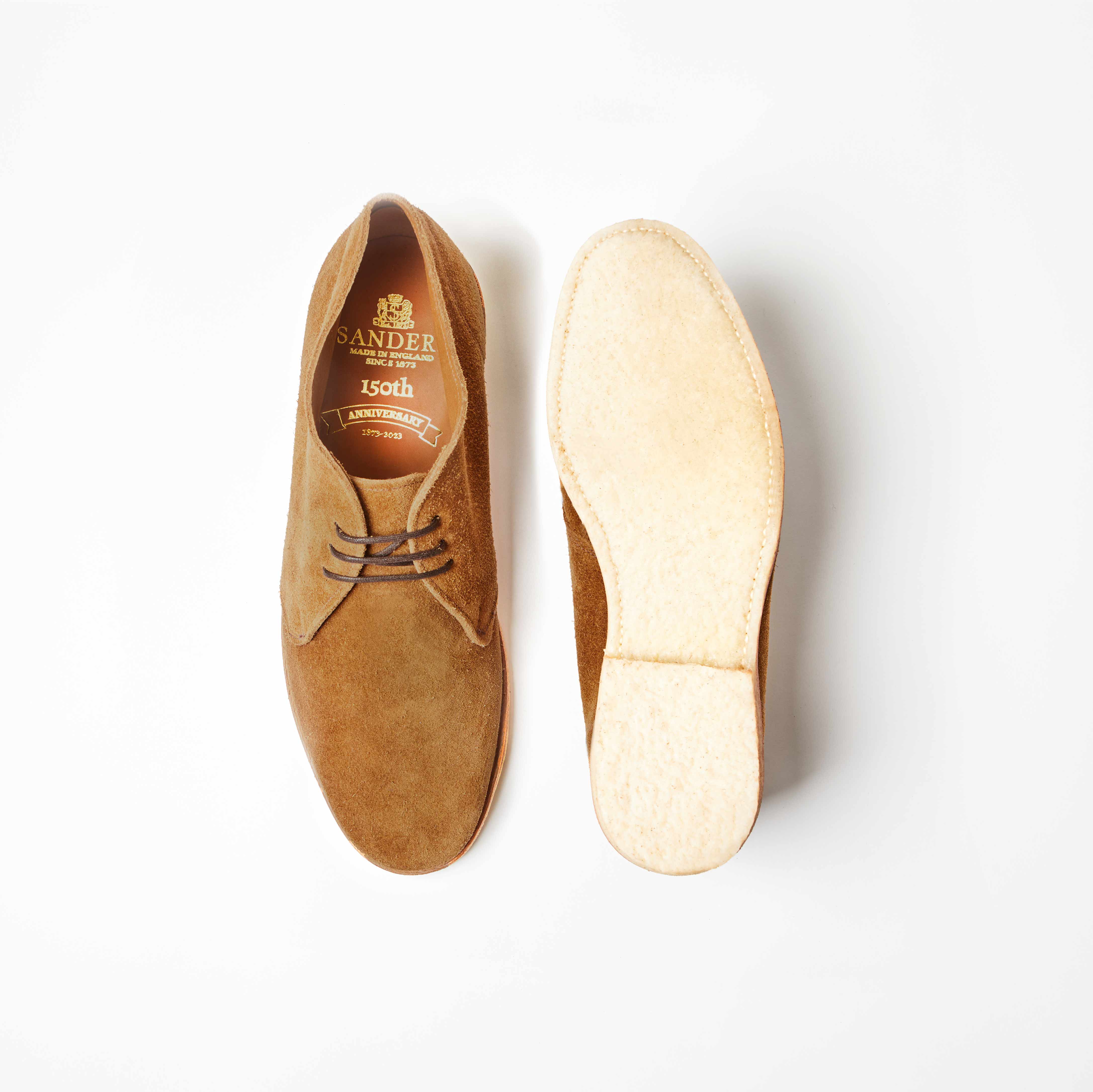 Marvin Tobacco Reverse Suede Chukka Boot