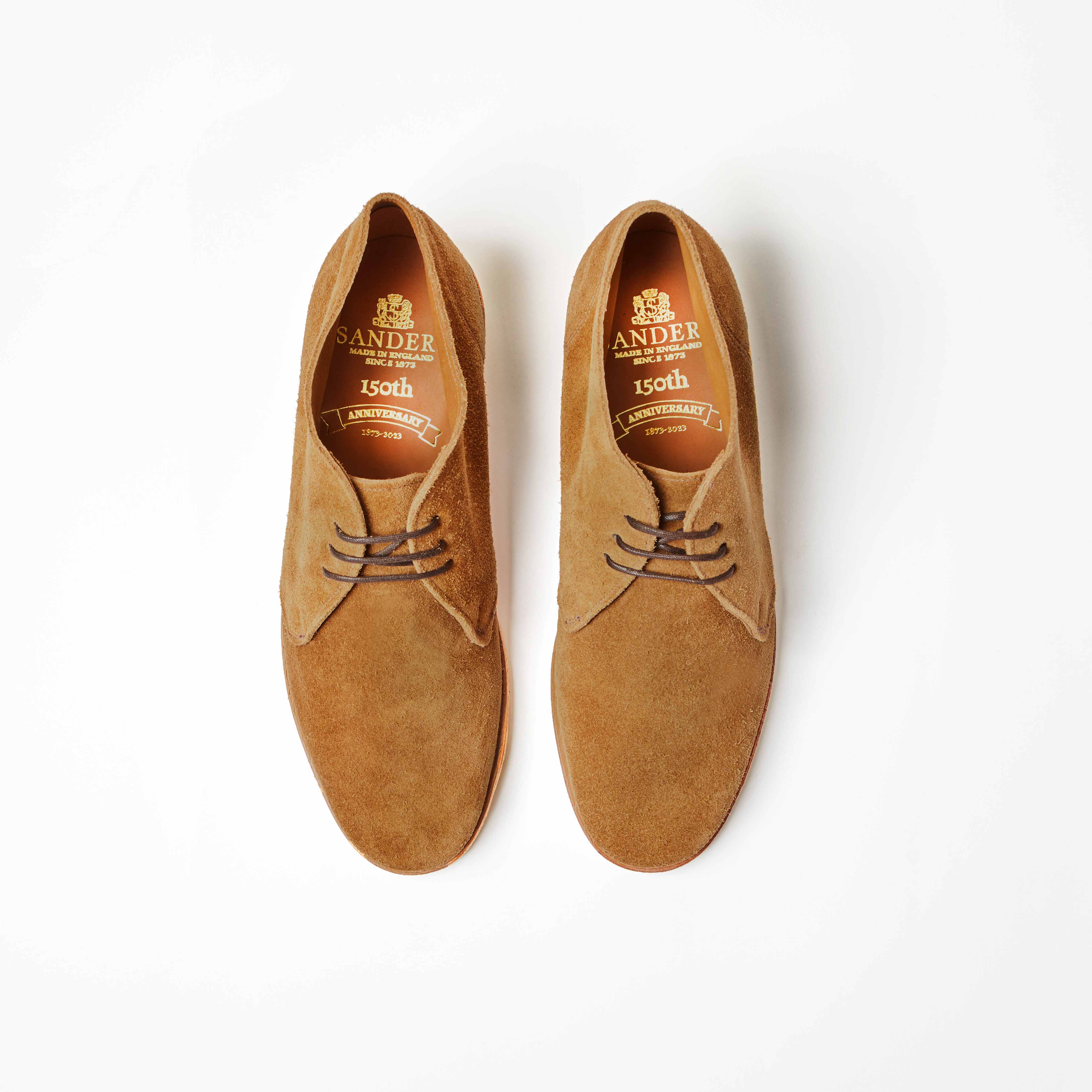 Marvin Tobacco Reverse Suede Chukka Boot