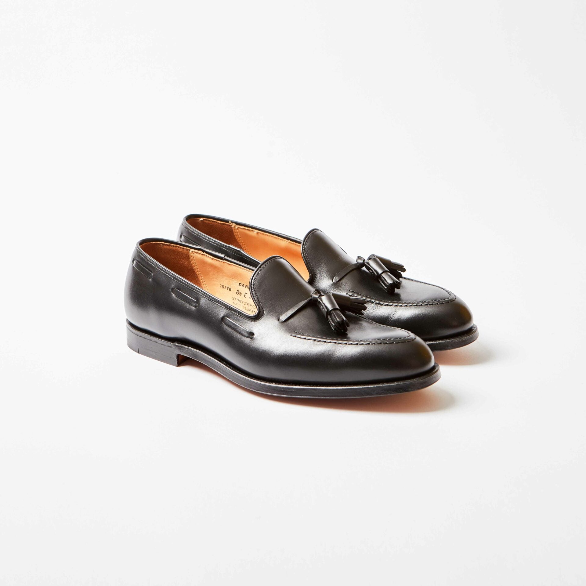 Cavendish Black Calf Tassell Loafer