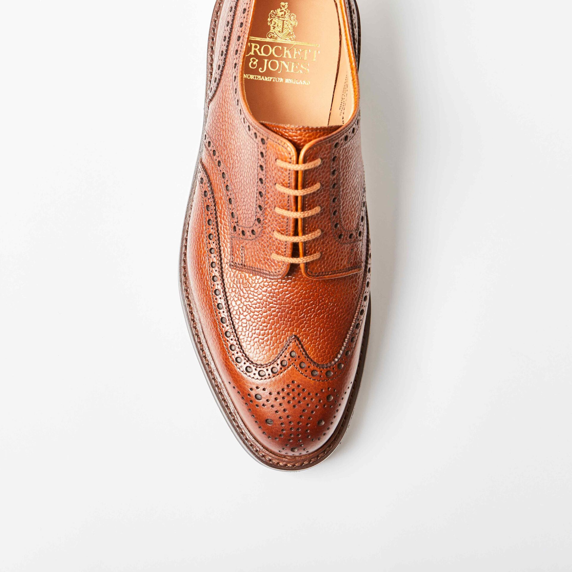 Pembroke Tan Scotch Grain (G) Derby Brogue
