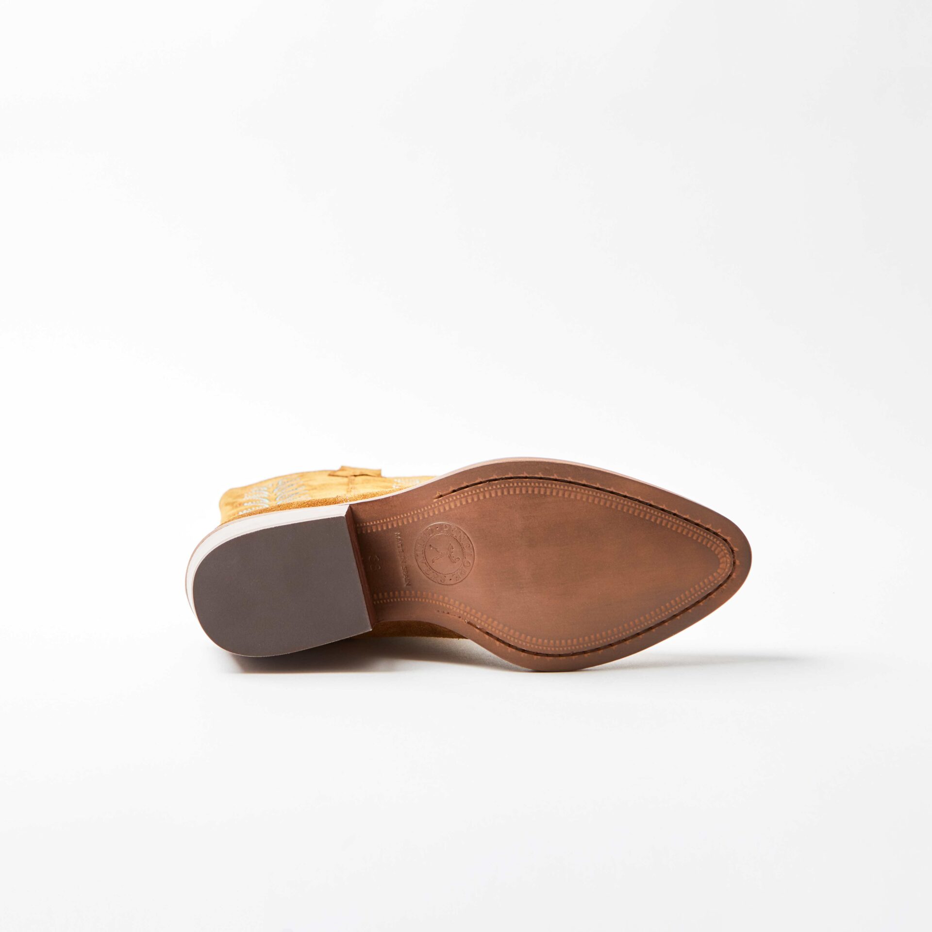 Goldie Embroidered Peat Cowboy Boot