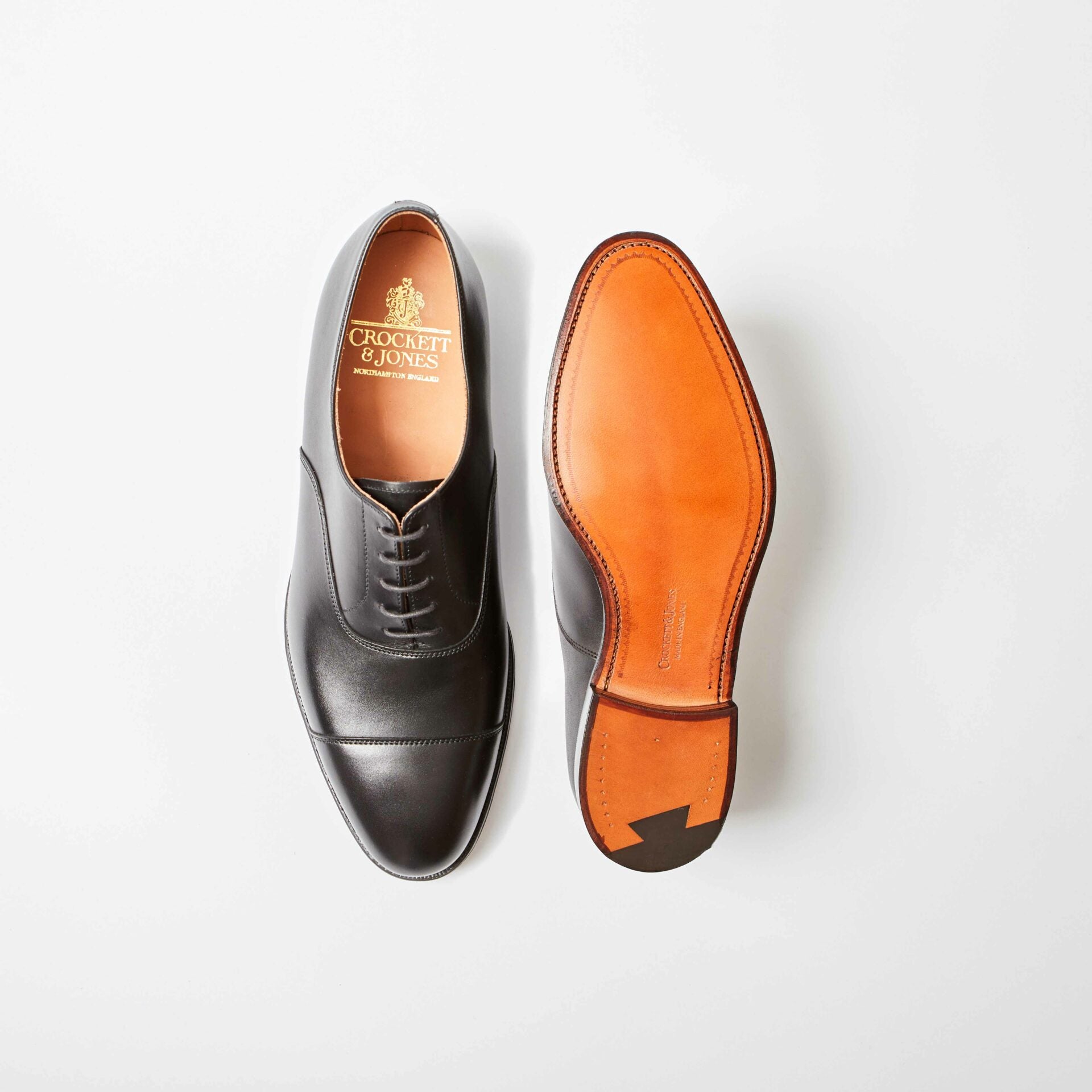 Radstock Black Calf (G) Oxford Toe Cap