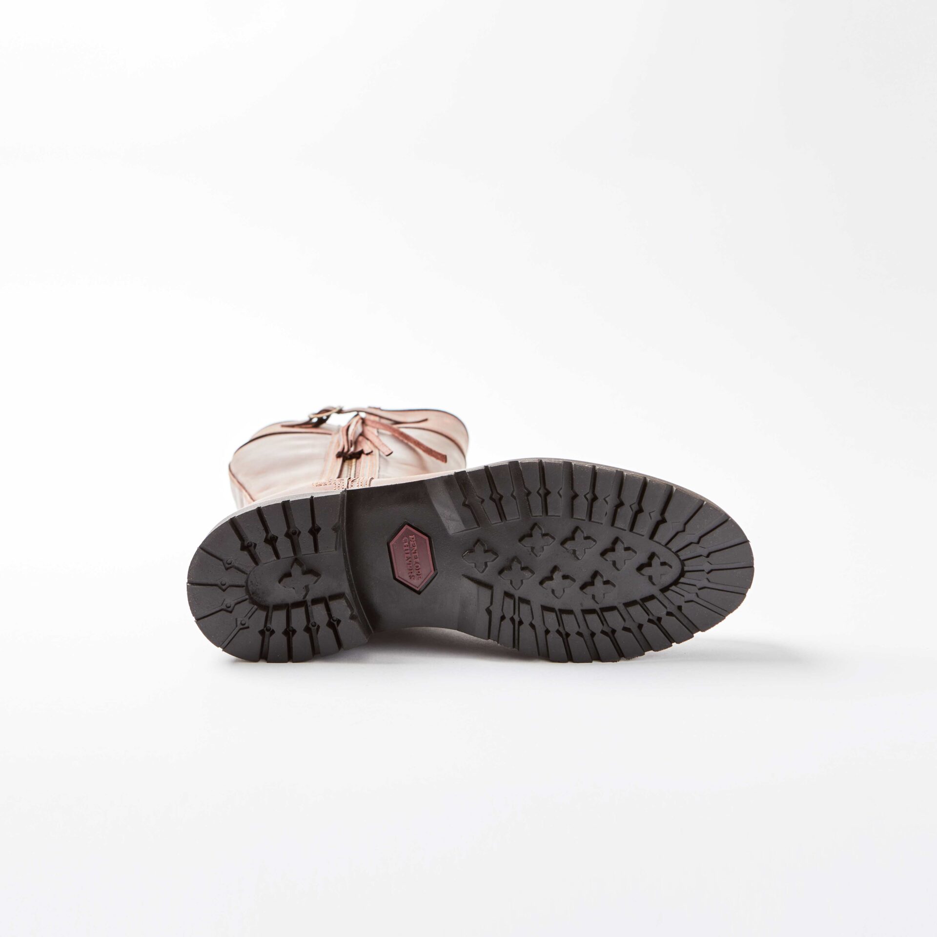 Brown Waxy Long Tassel Boot