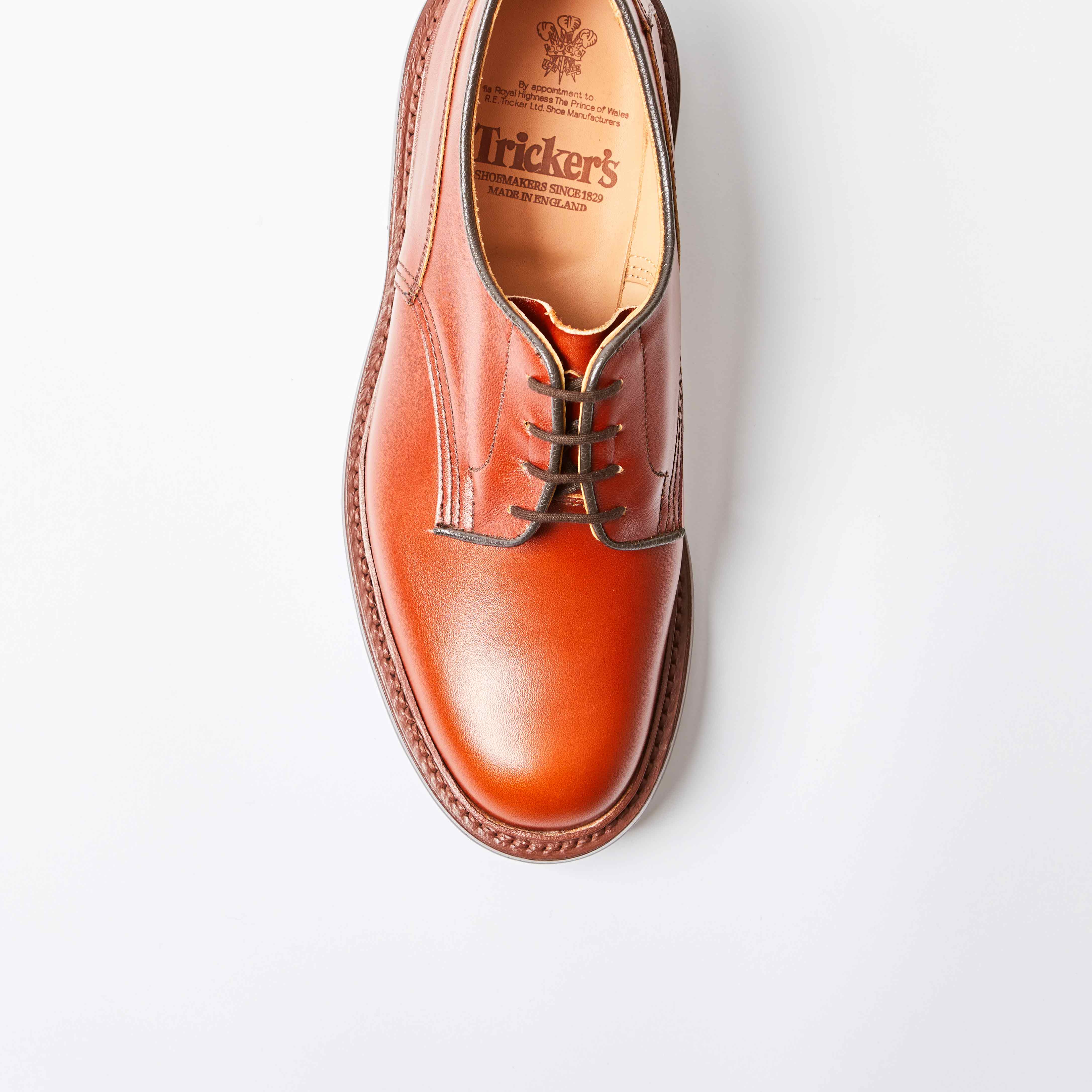 Woodstock Marron Plain Derby