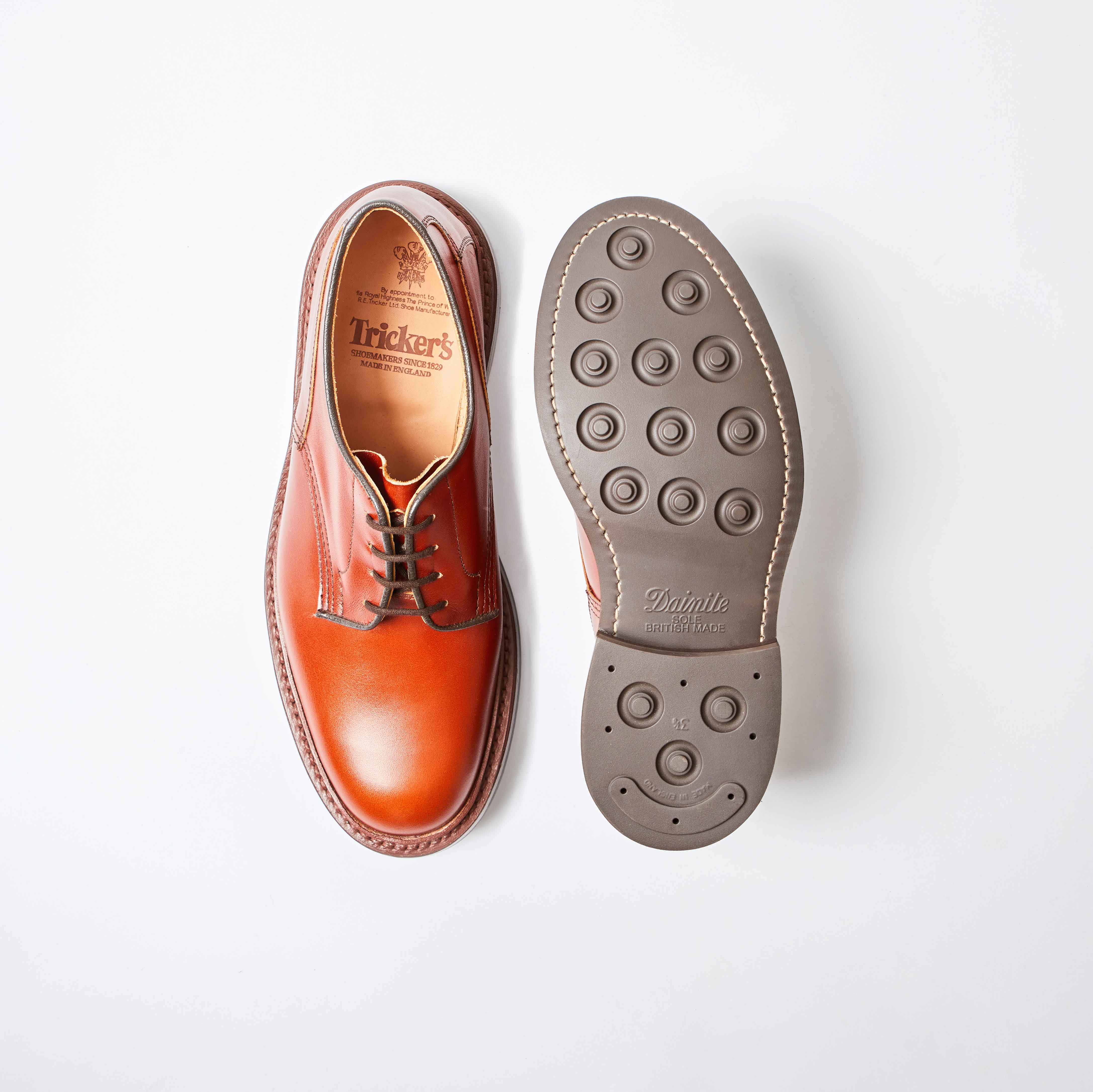 Woodstock Marron Plain Derby