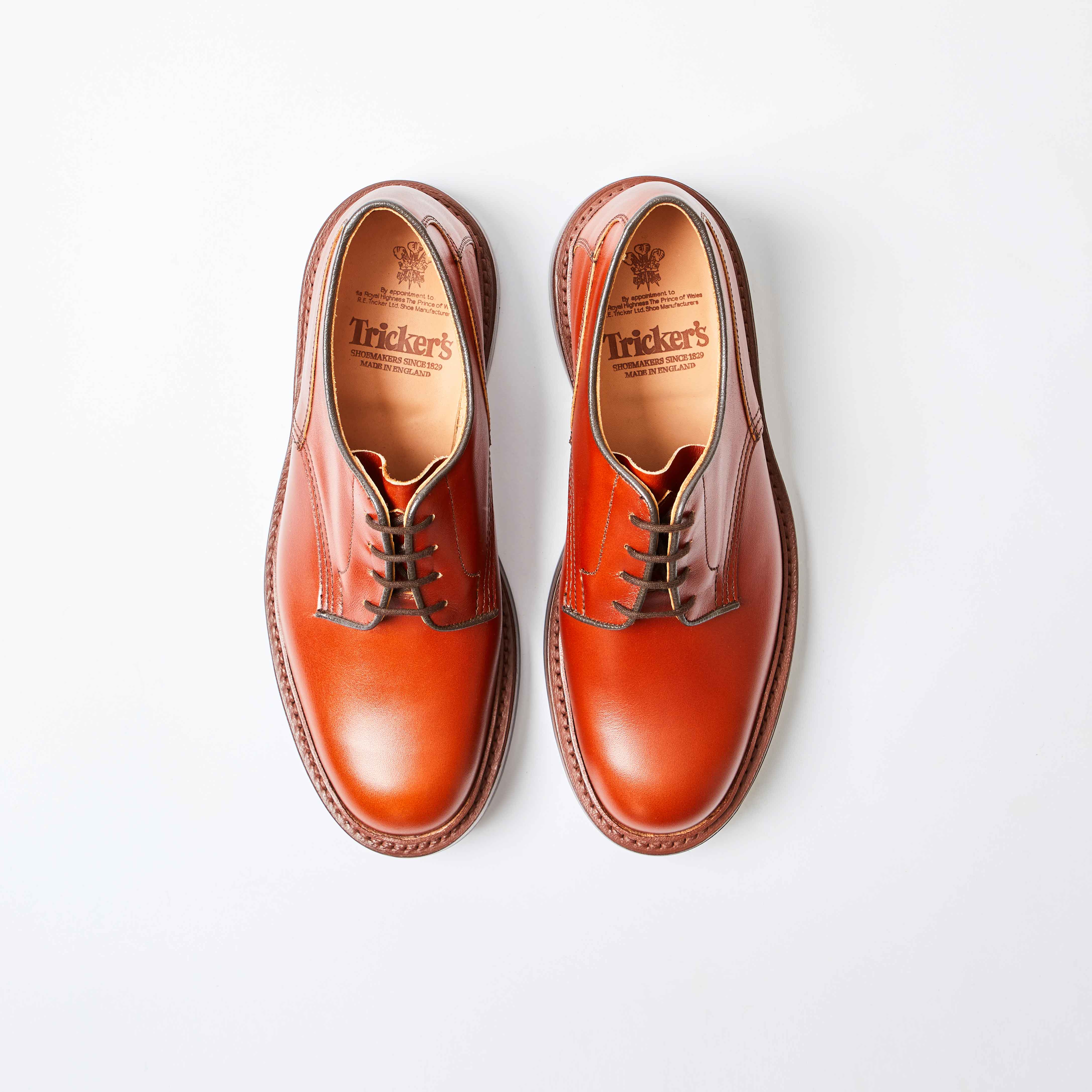 Woodstock Marron Plain Derby