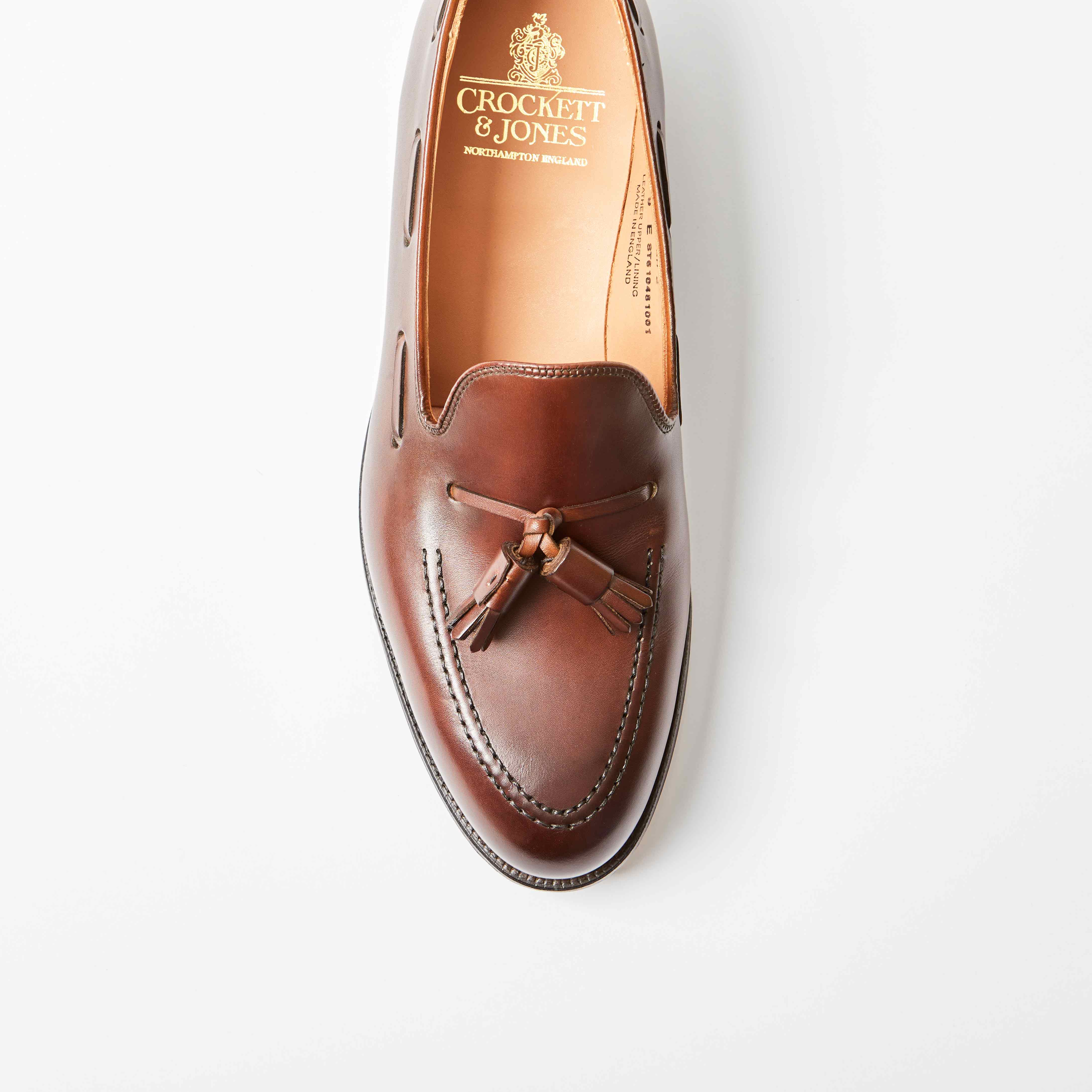 Cavendish Dark Brown Burnished Calf Loafer