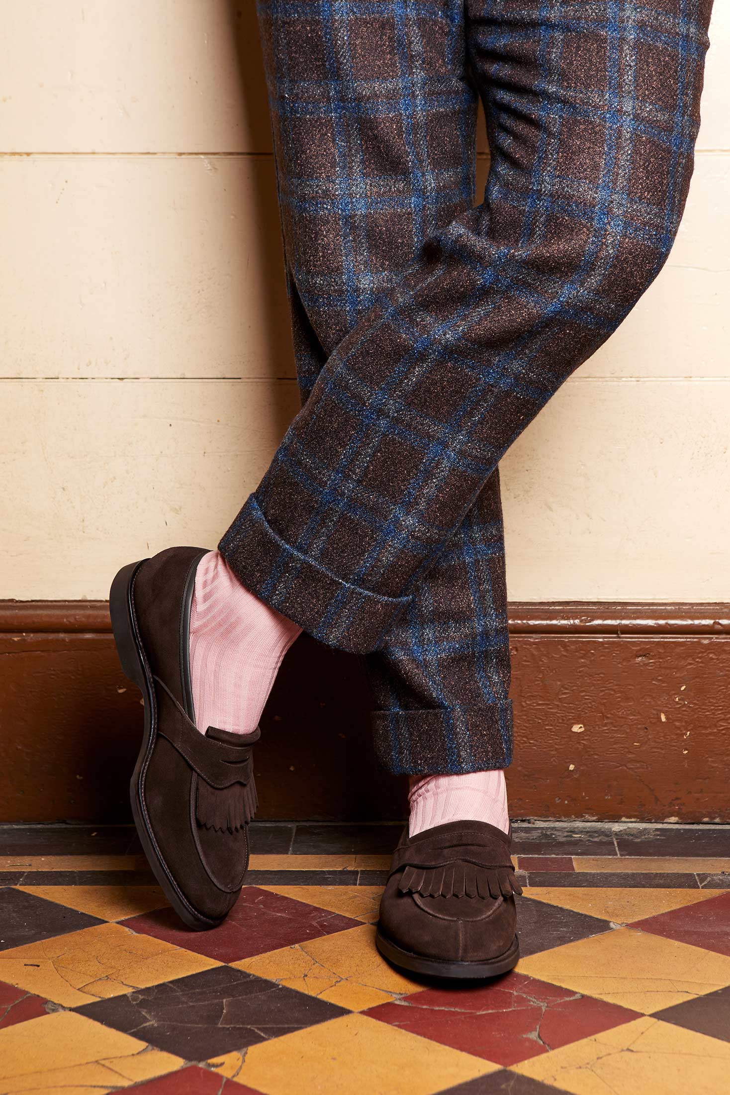 Sonning Dark Brown Suede