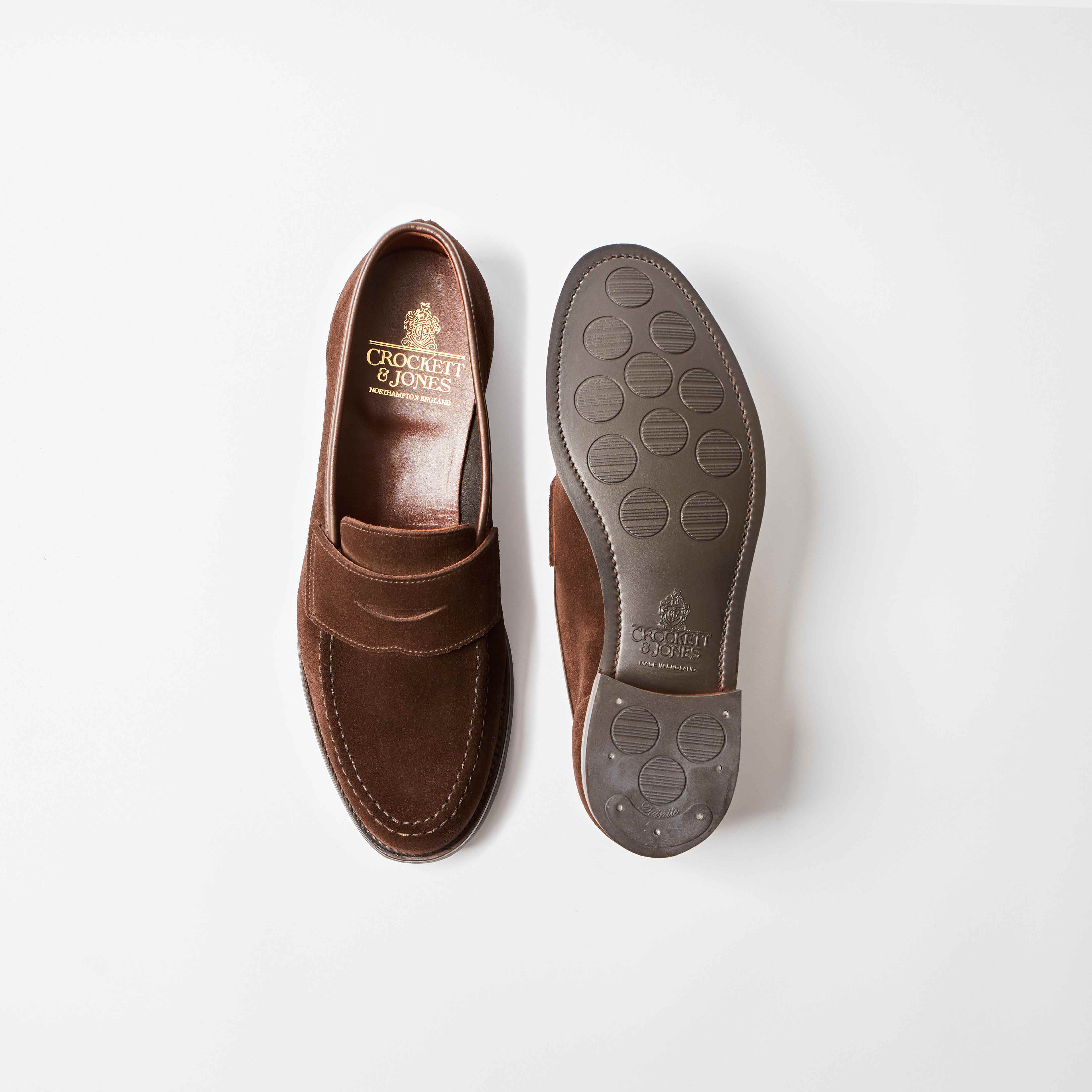 Harvard 2 Dark Brown Suede Loafer