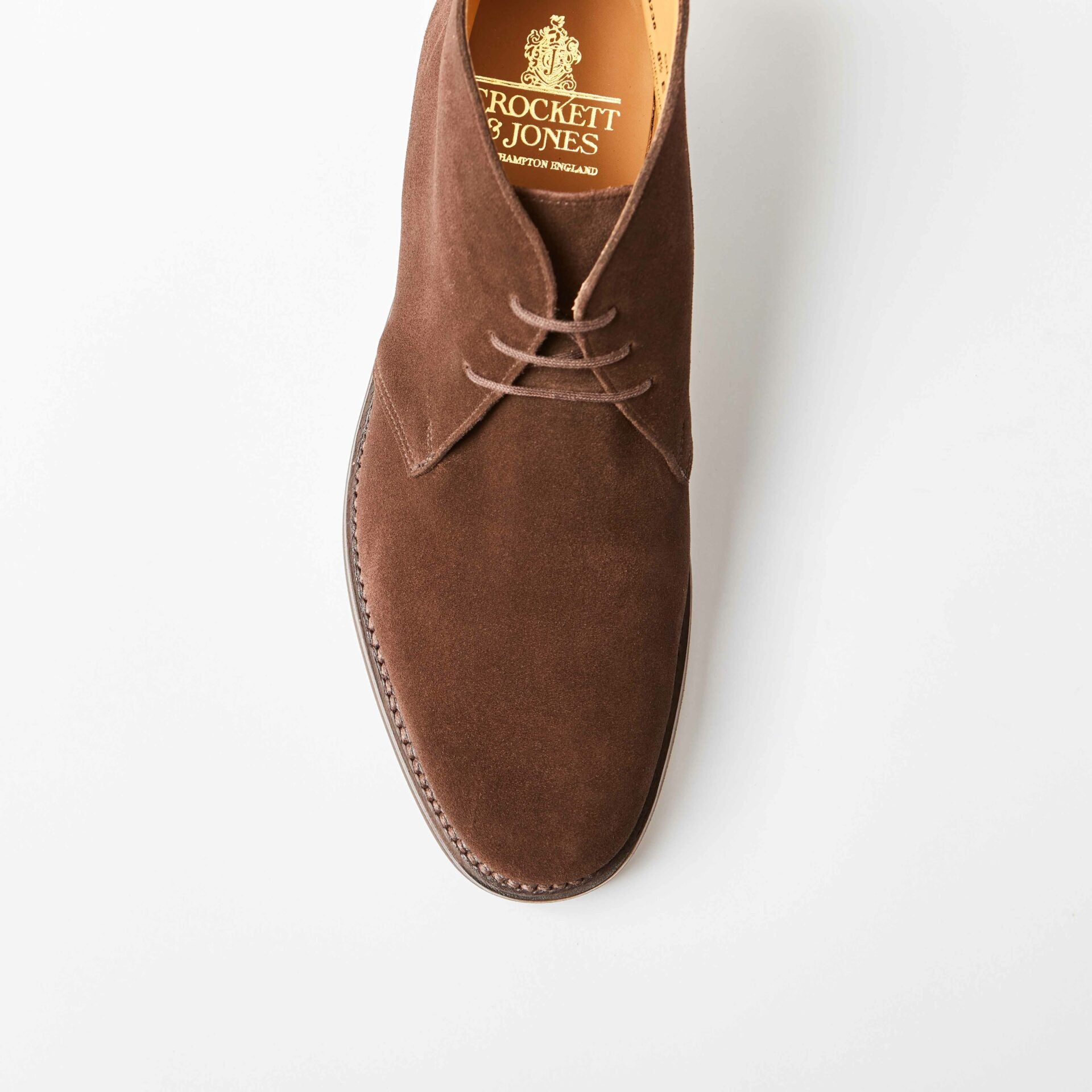 Chiltern Dark Brown Suede Chukka Boots