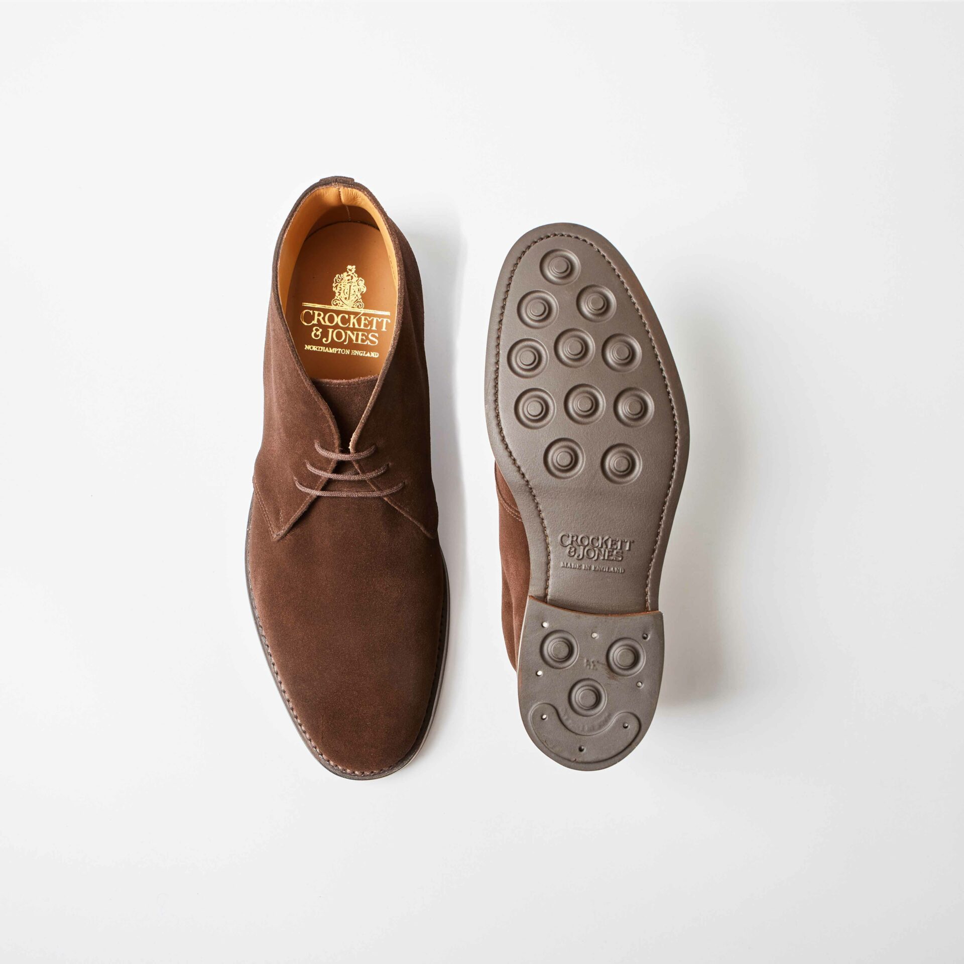 Chiltern Dark Brown Suede Chukka Boots