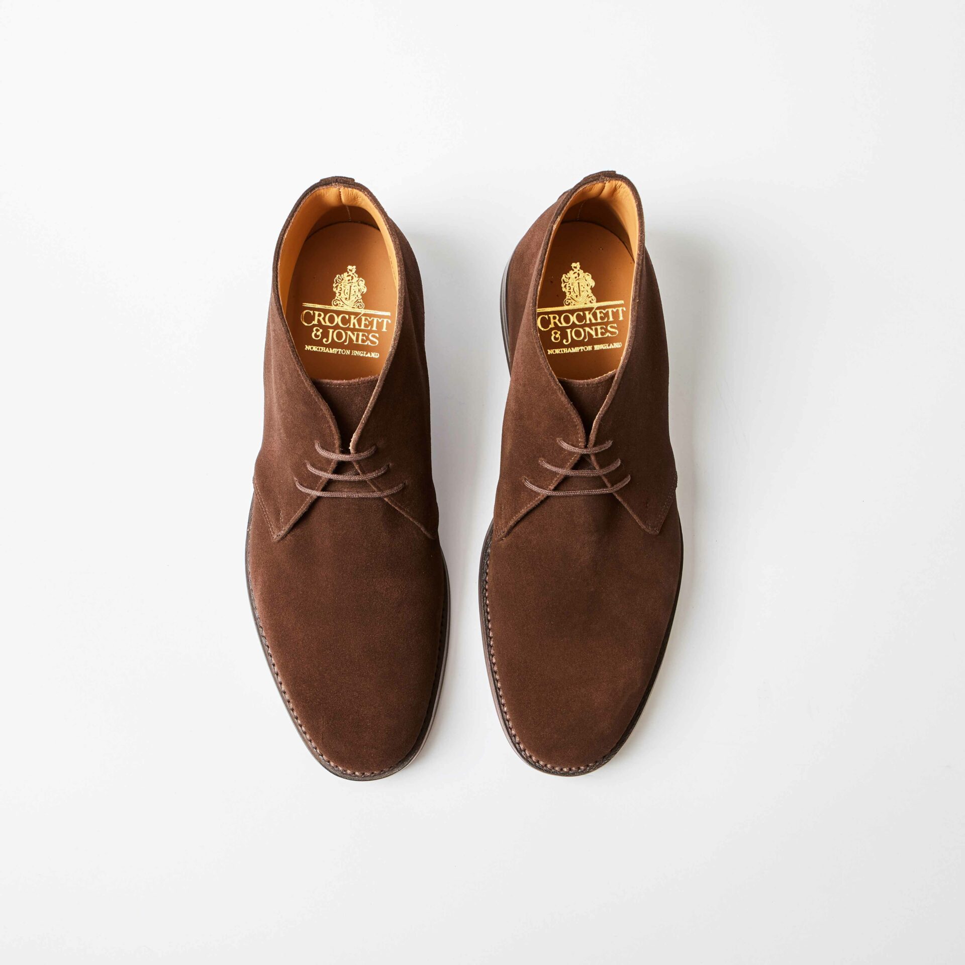 Chiltern Dark Brown Suede Chukka Boots