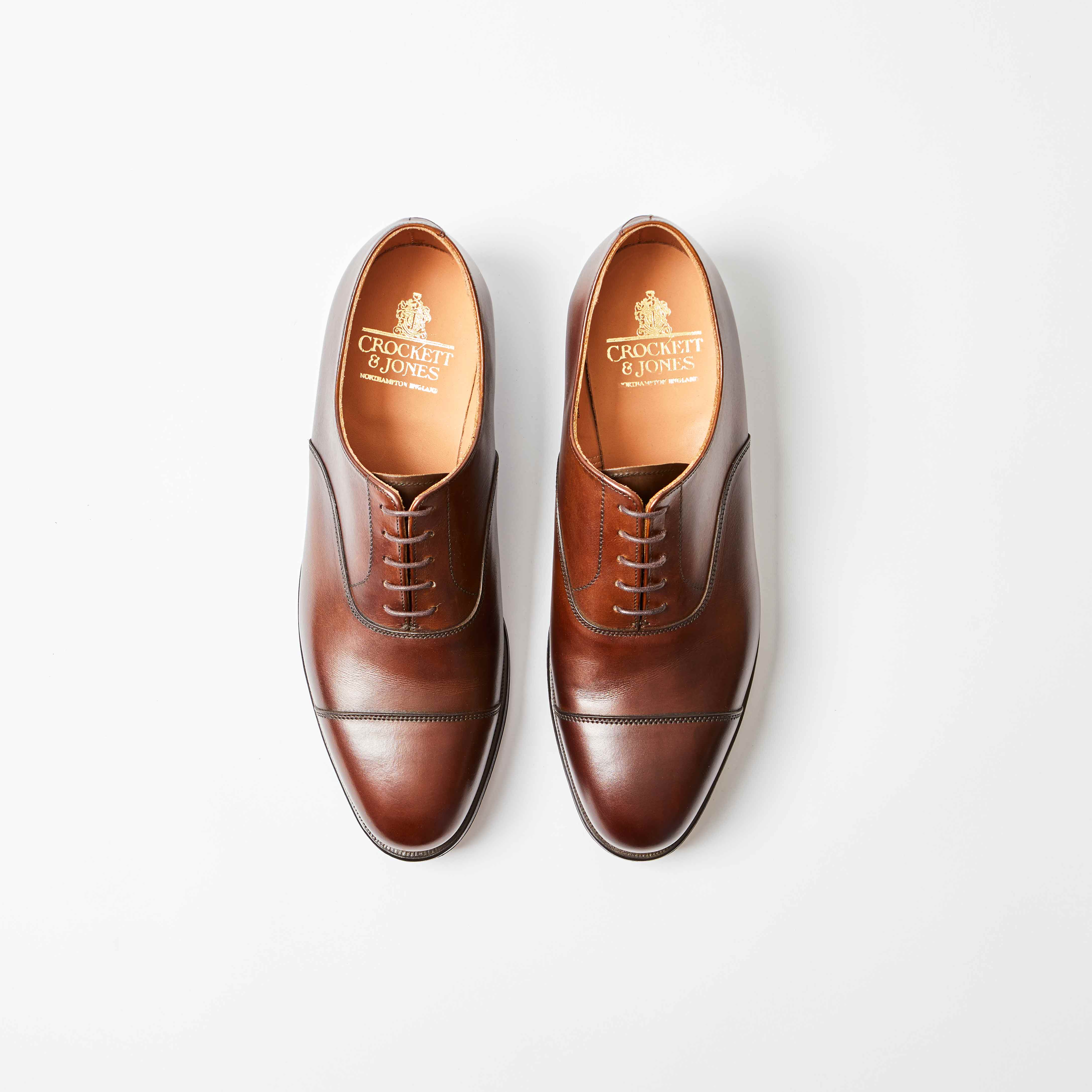 Connaught Dark Brown Burnished Calf
