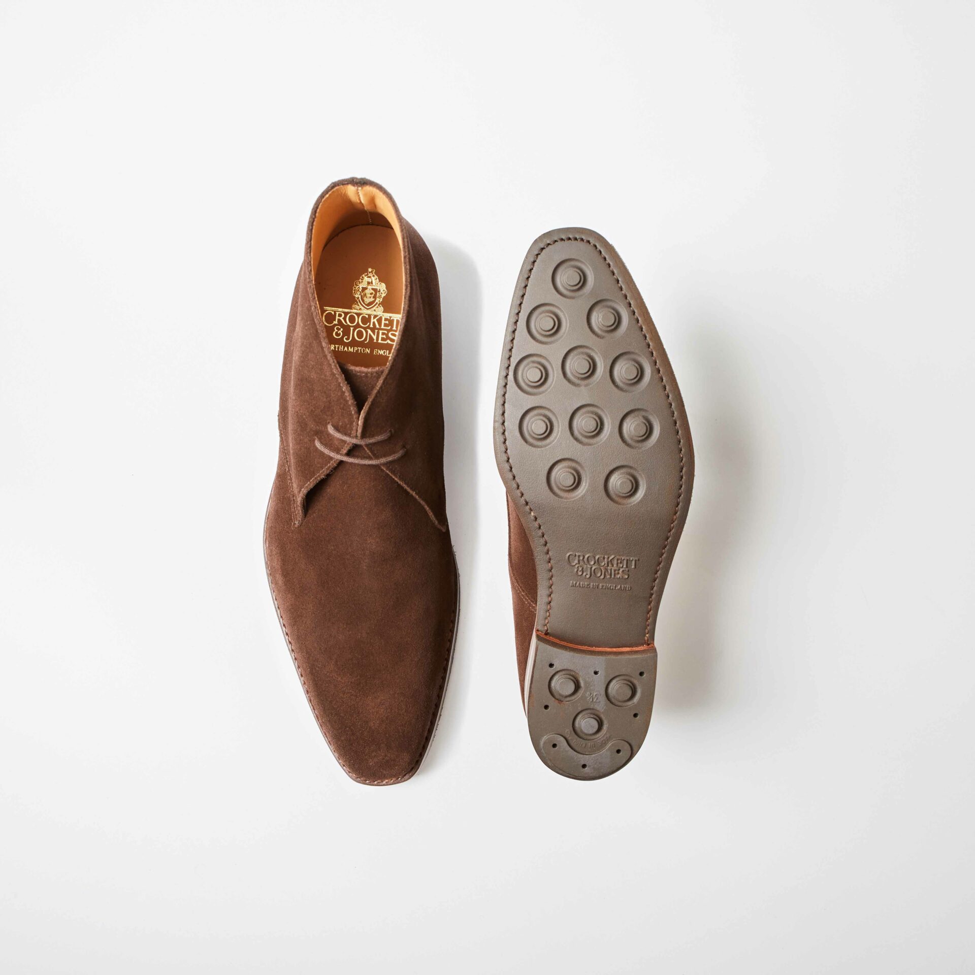 Tetbury Dark Brown Suede Chukka Boots