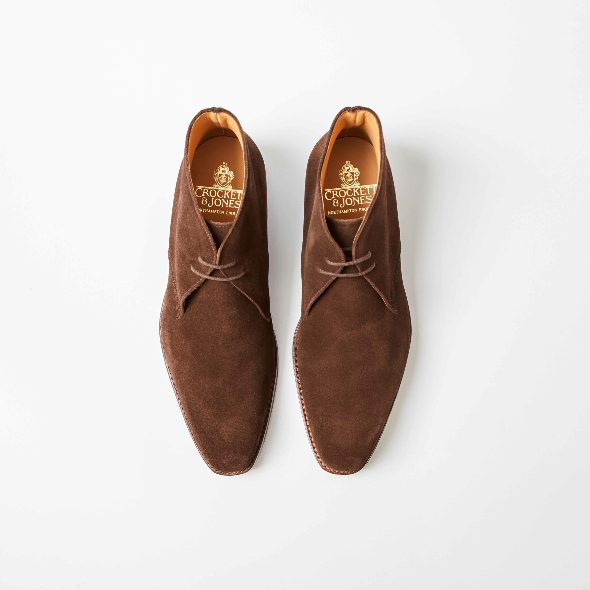 Tetbury Dark Brown Suede Chukka Boots