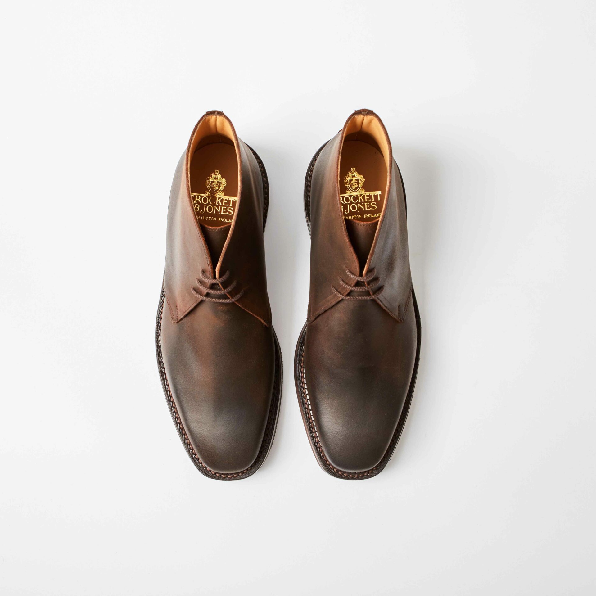 Molton Dark Brown Rough-Out Suede Chukka Boot