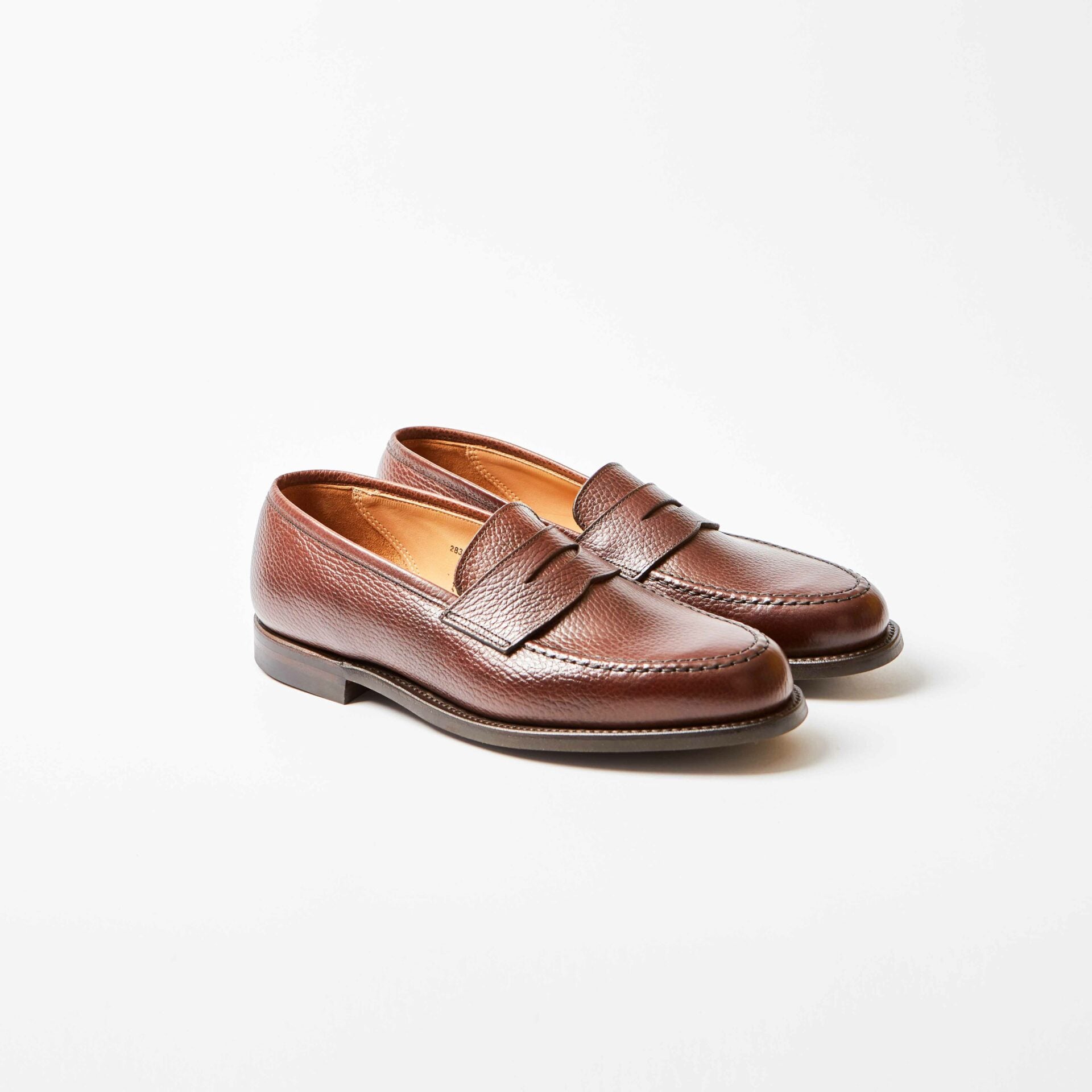 Boston Dark Brown Country Calf Penny Loafer