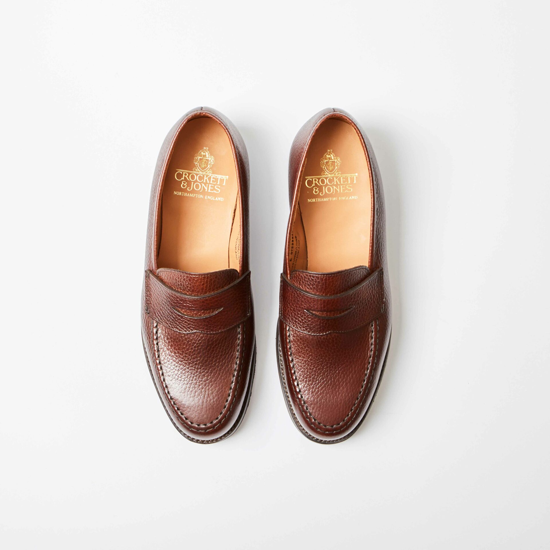 Boston Dark Brown Country Calf Penny Loafer