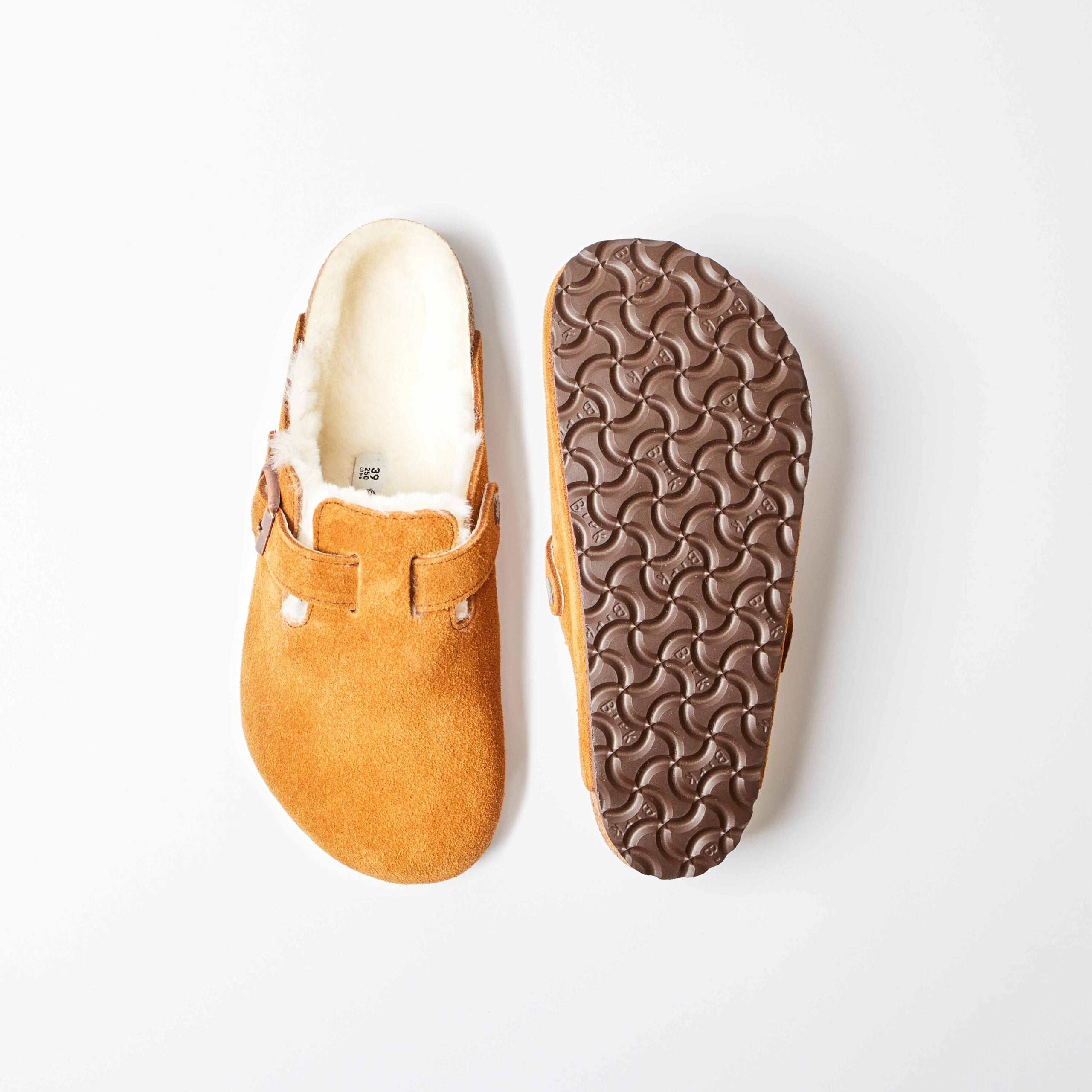 Boston Shearling Suede Leather Mink