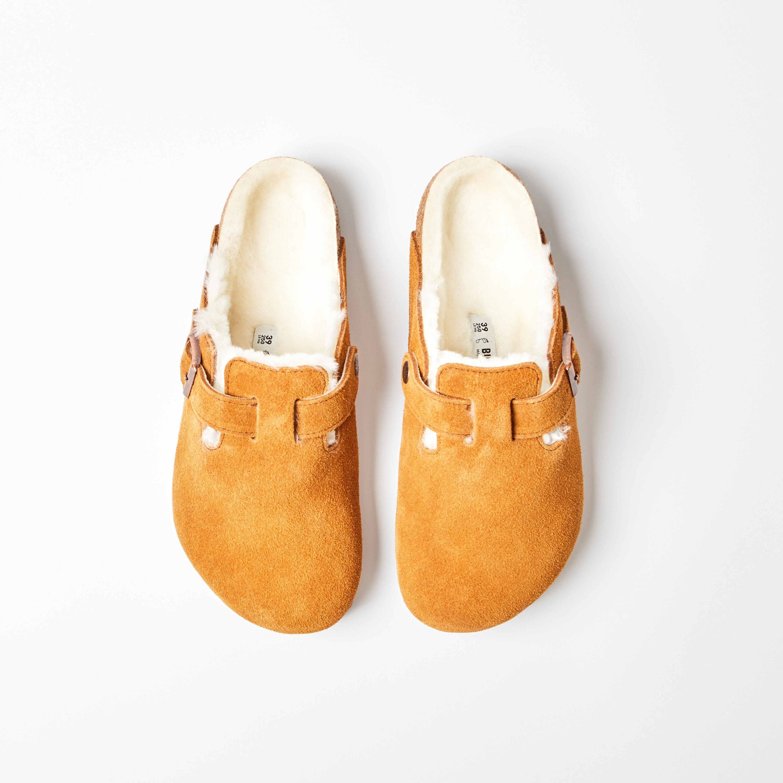 Boston Shearling Suede Leather Mink