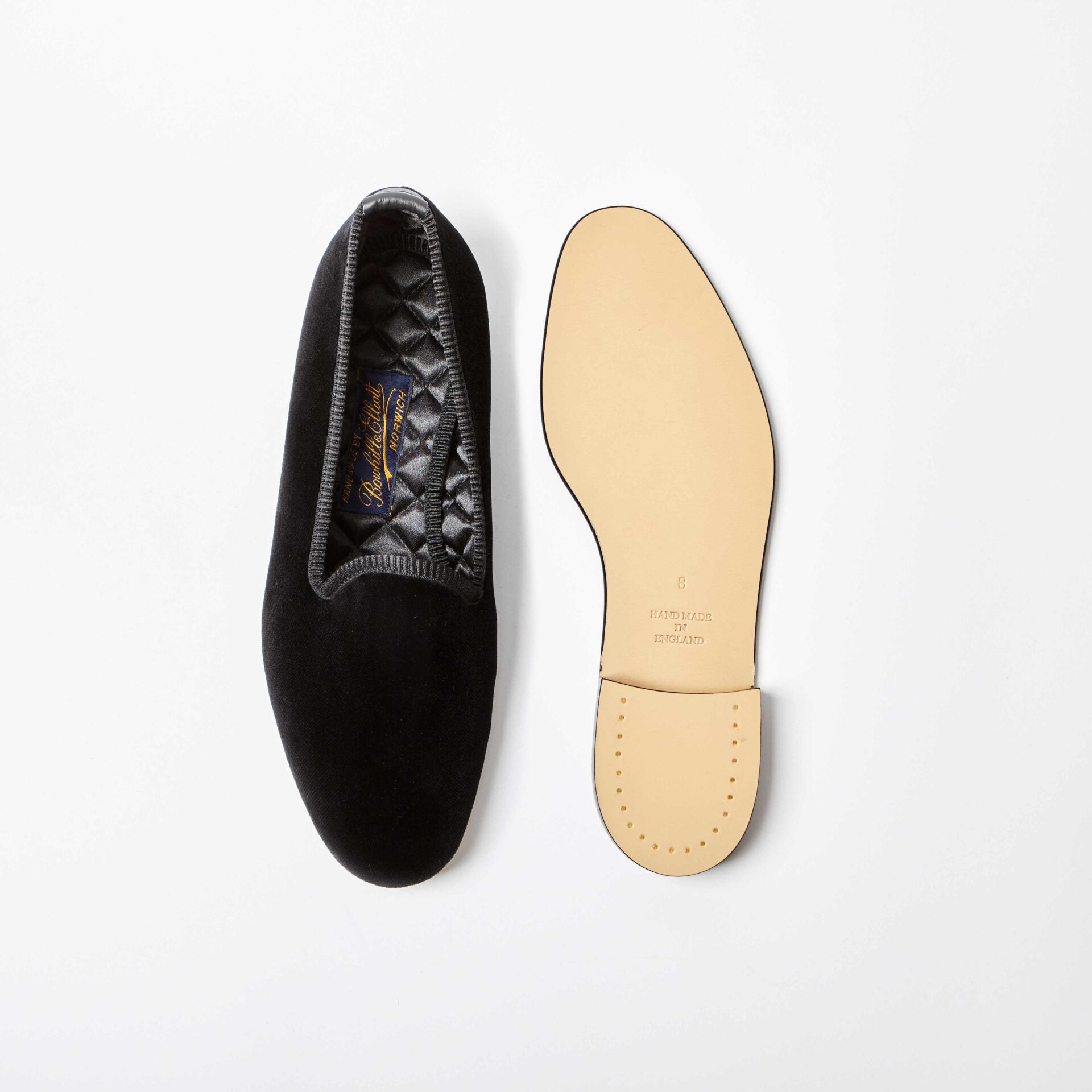 Black Velvet Plain Venetian