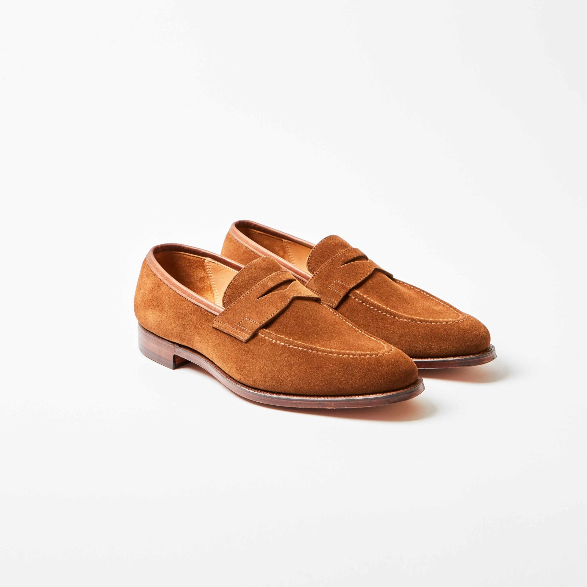 Sydney Snuff Suede Penny Loafer
