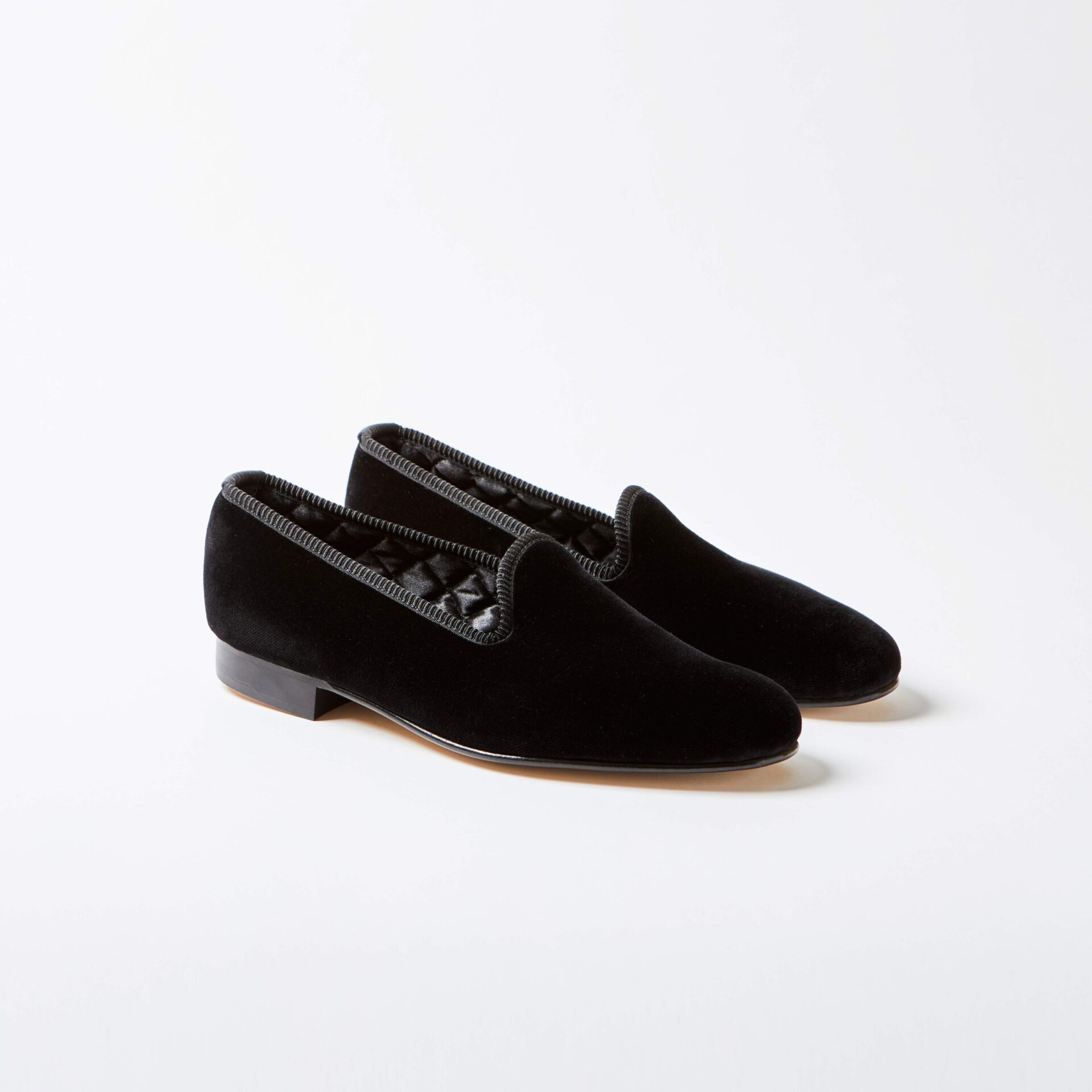 Black Velvet Plain Venetian