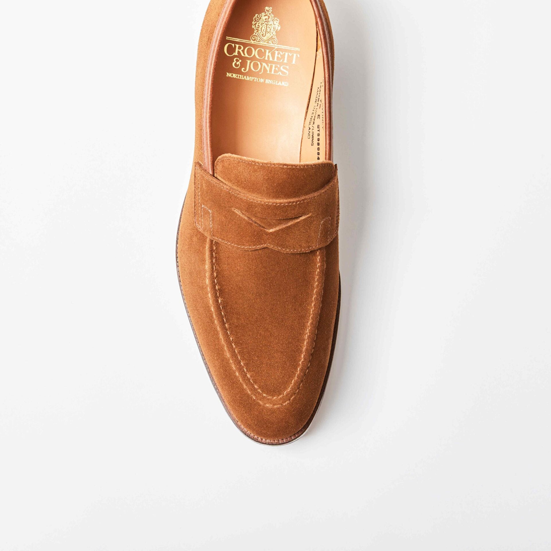 Sydney Snuff Suede Penny Loafer