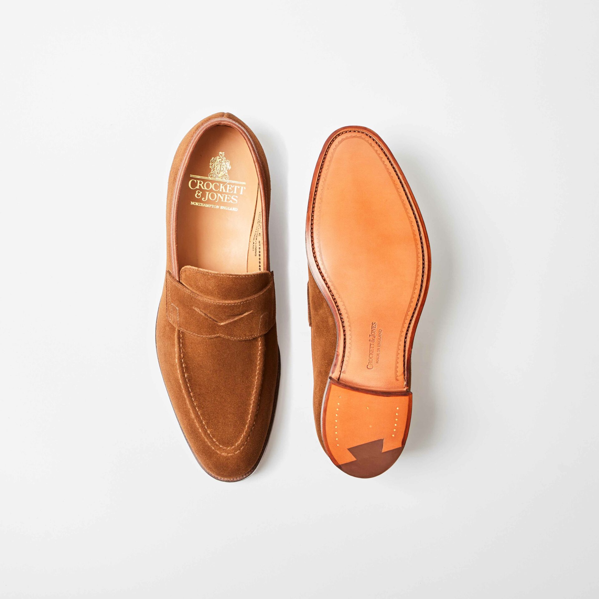 Sydney Snuff Suede Penny Loafer