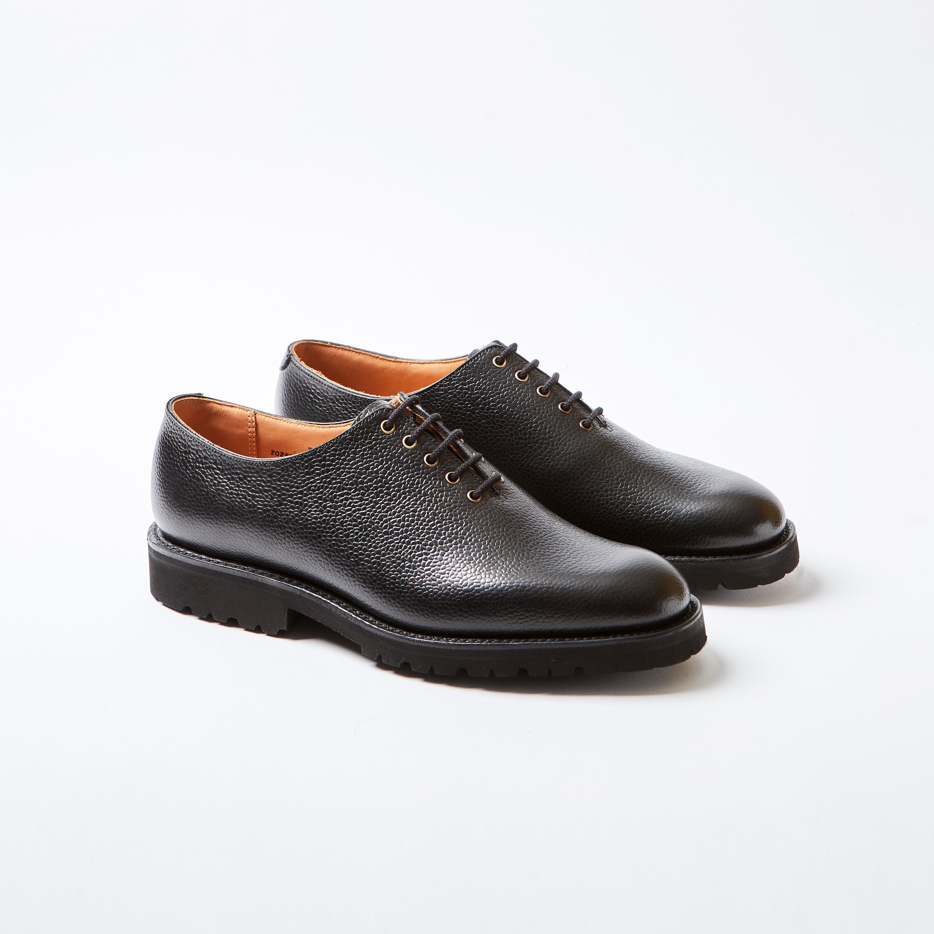 Crockett & Jones for Bowhill & Elliott - Wensum Black Scotch Grain