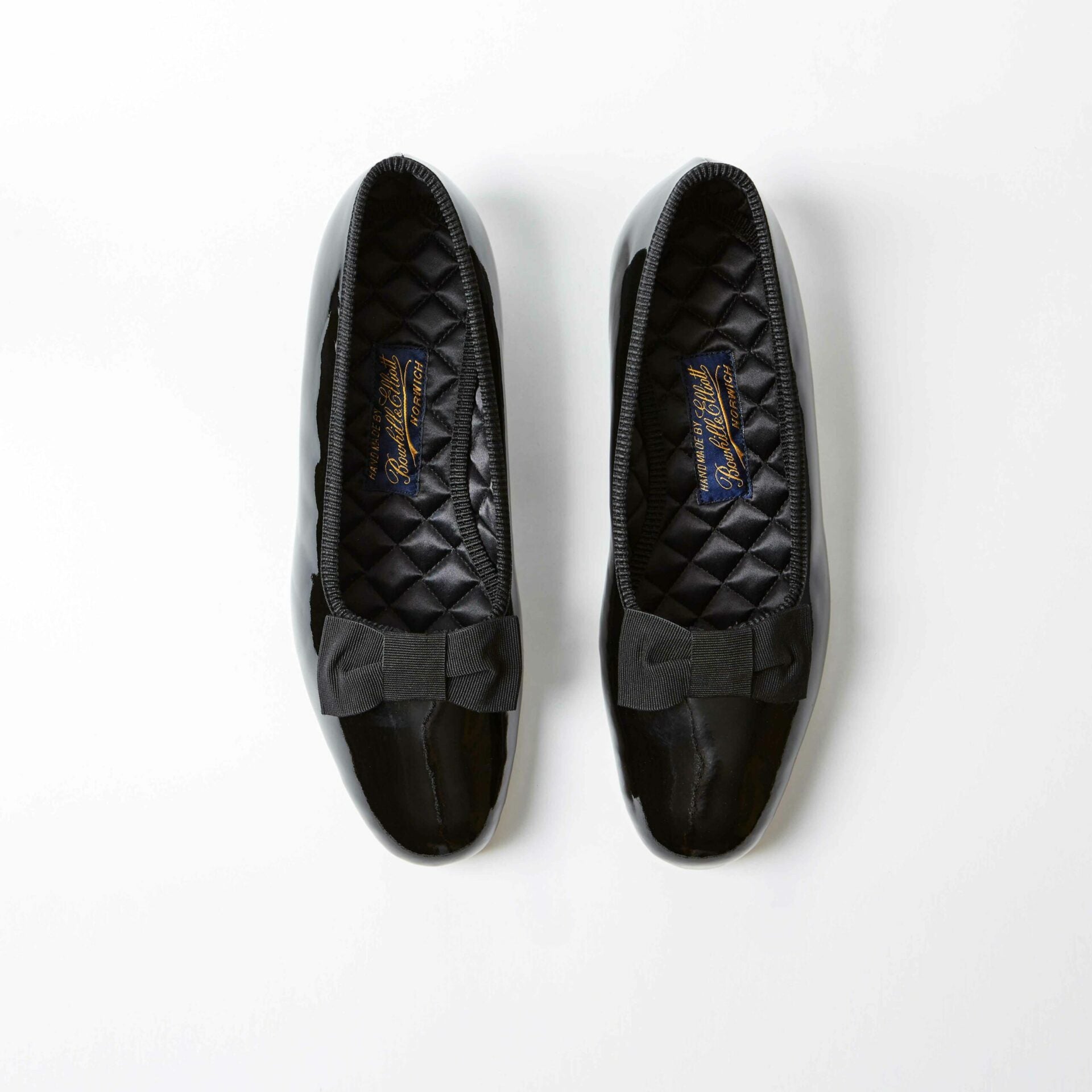 Black Patent Opera Pumps