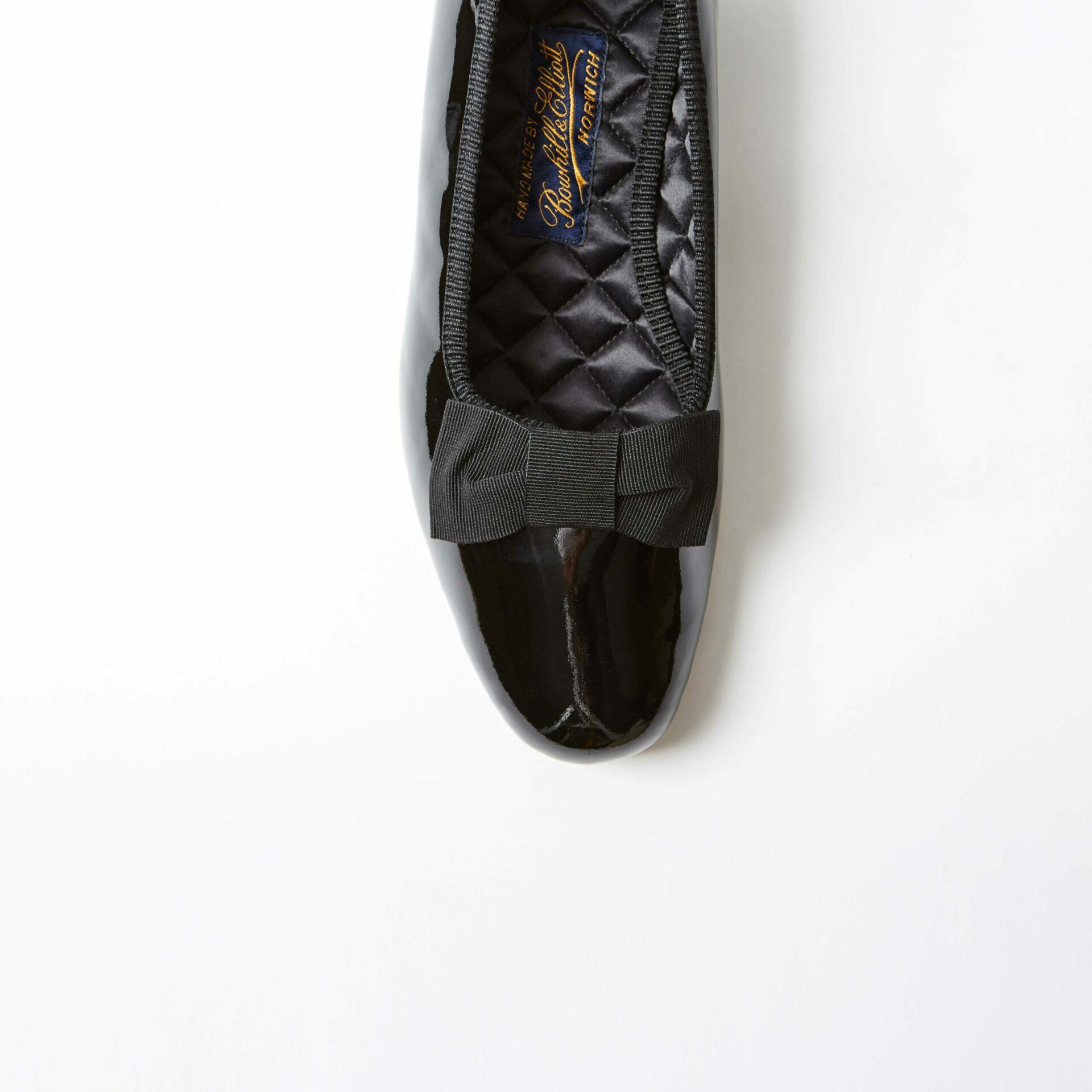 Black Patent Opera Pumps