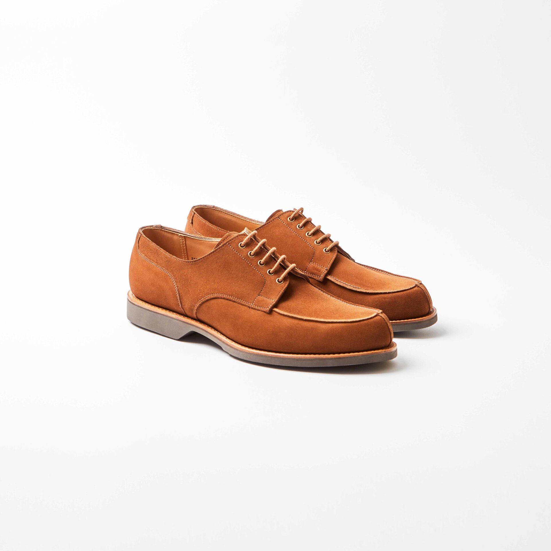 Crockett & Jones For Bowhill & Elliott - Wexford Tobacco Suede