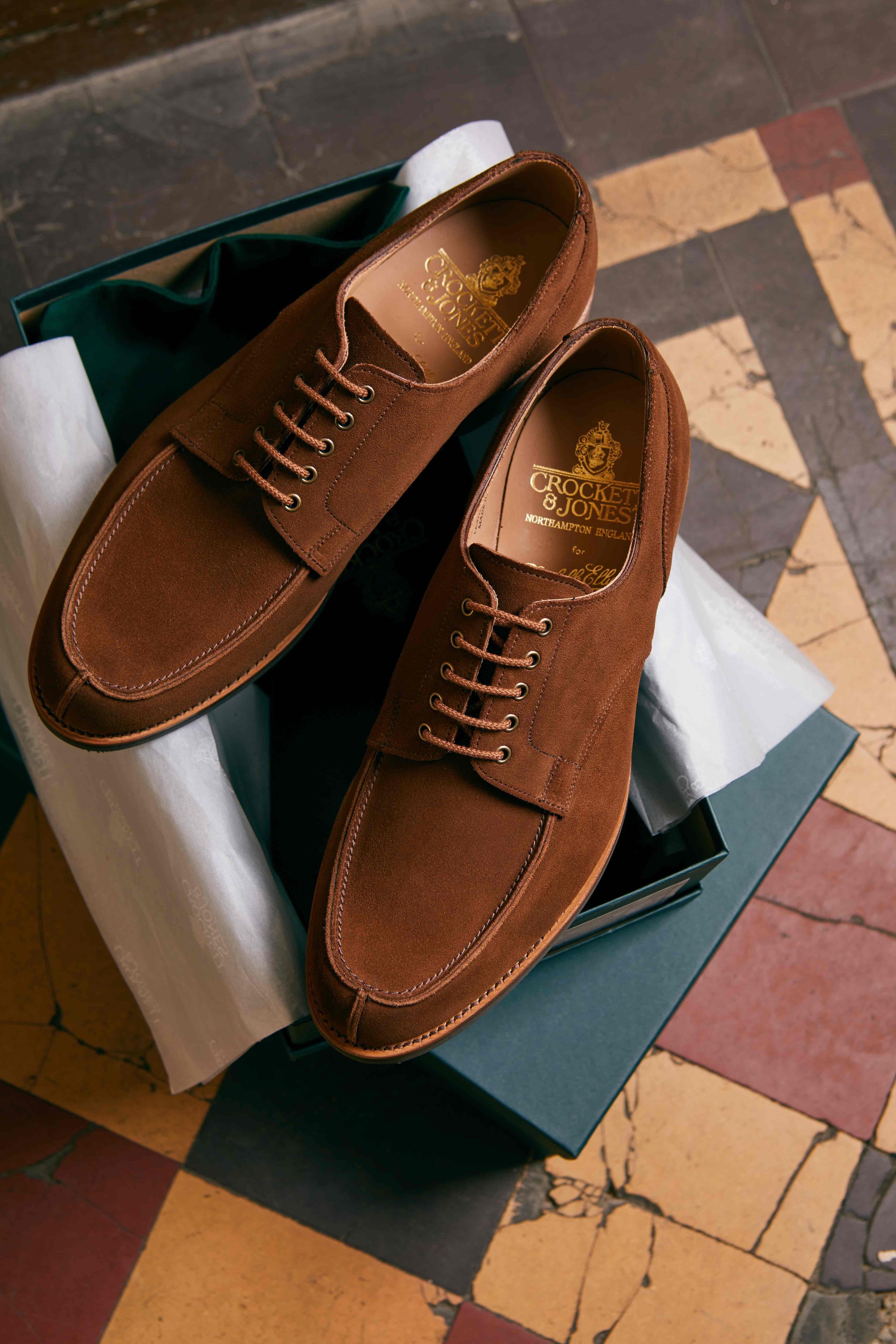 Wexford in Tobacco Suede, pre-order deposit