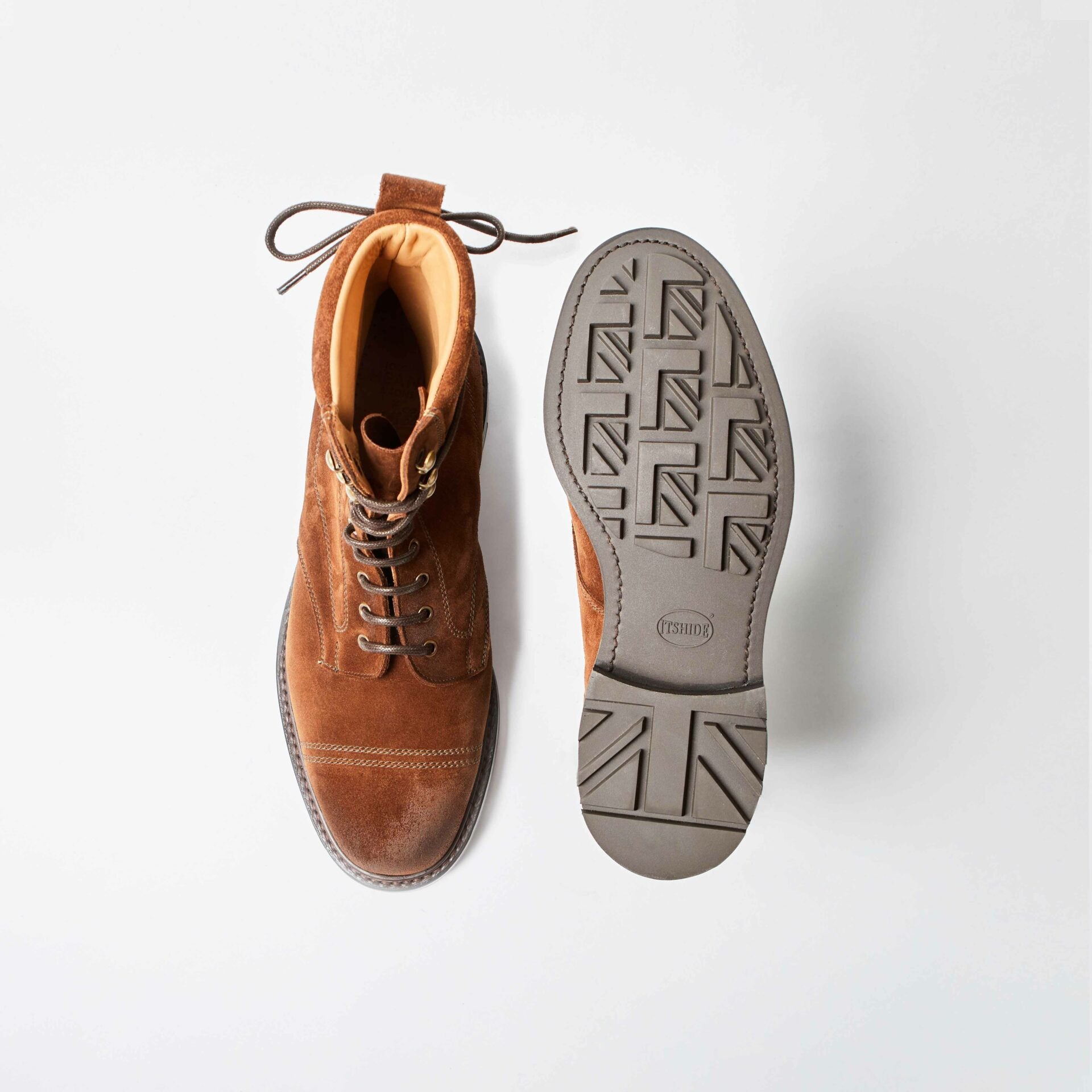 Cheaney for Bowhill & Elliott - Mallory Snuff Repello Suede Derby Boots