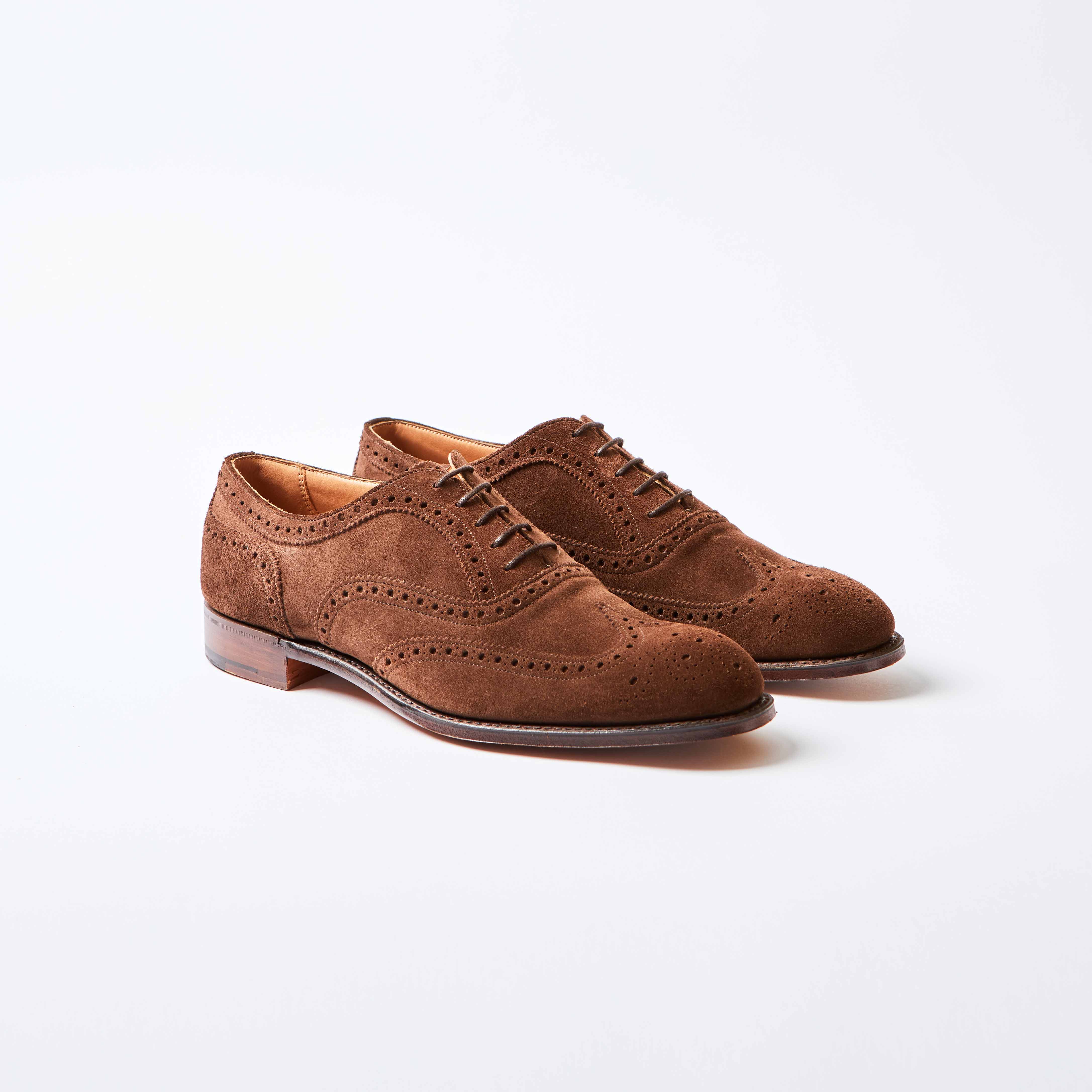 Arthur III Plough Suede Oxford Brogues