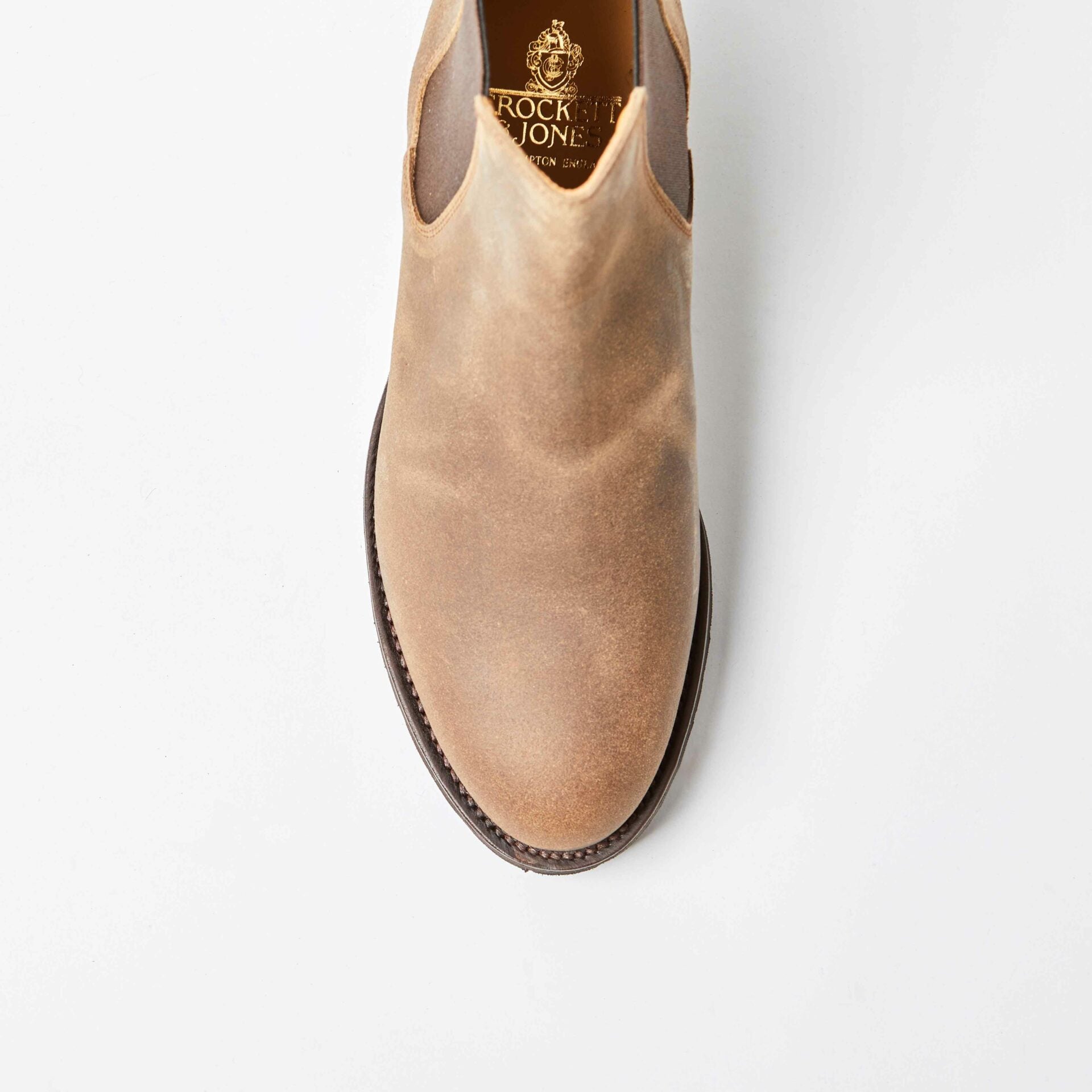 Bonnie 2 Natural Rough Out Suede Chelsea Boot